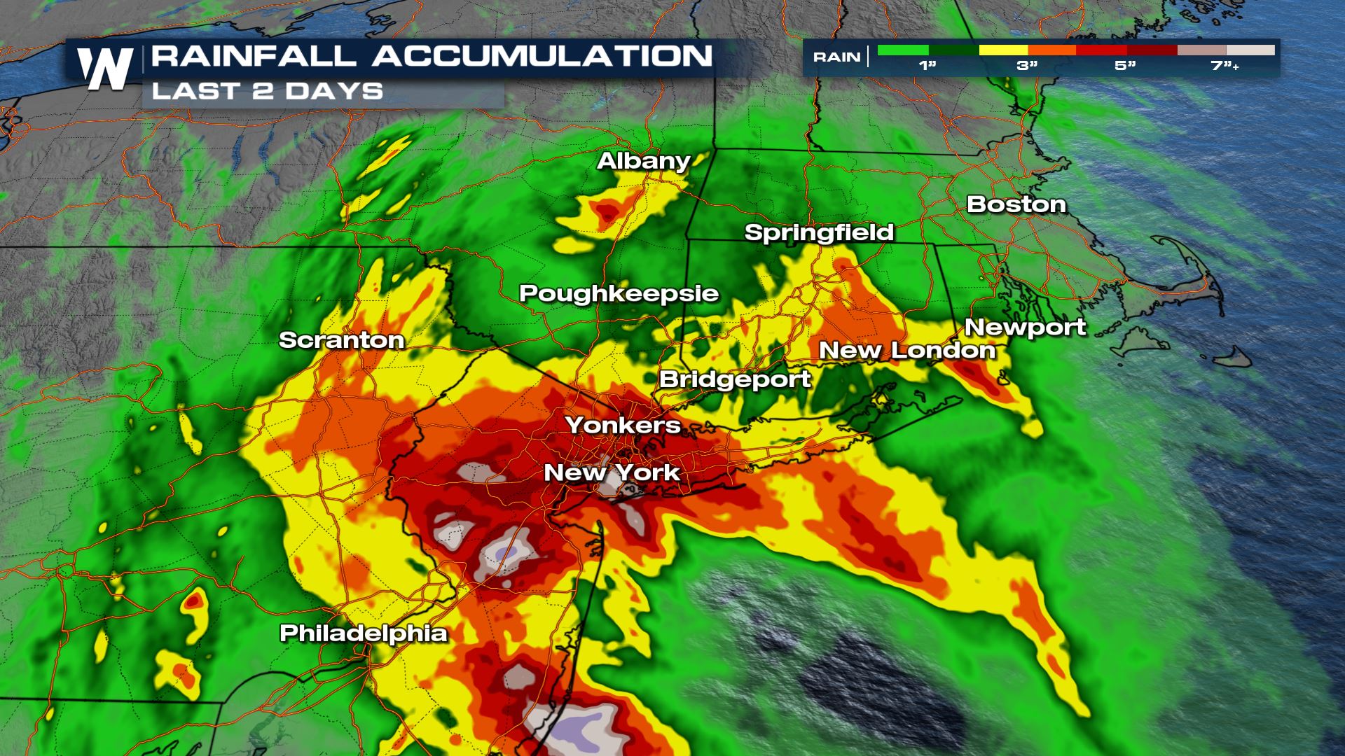 Remnants of Henri Bring Heavy Rain to the Northeast - WeatherNation