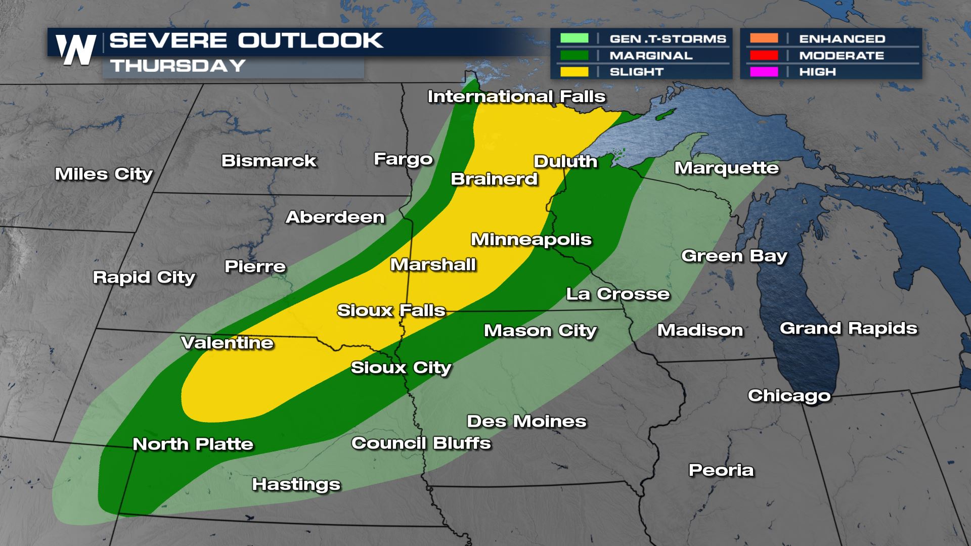 Severe Storms Continue Overnight For Upper Midwest - WeatherNation