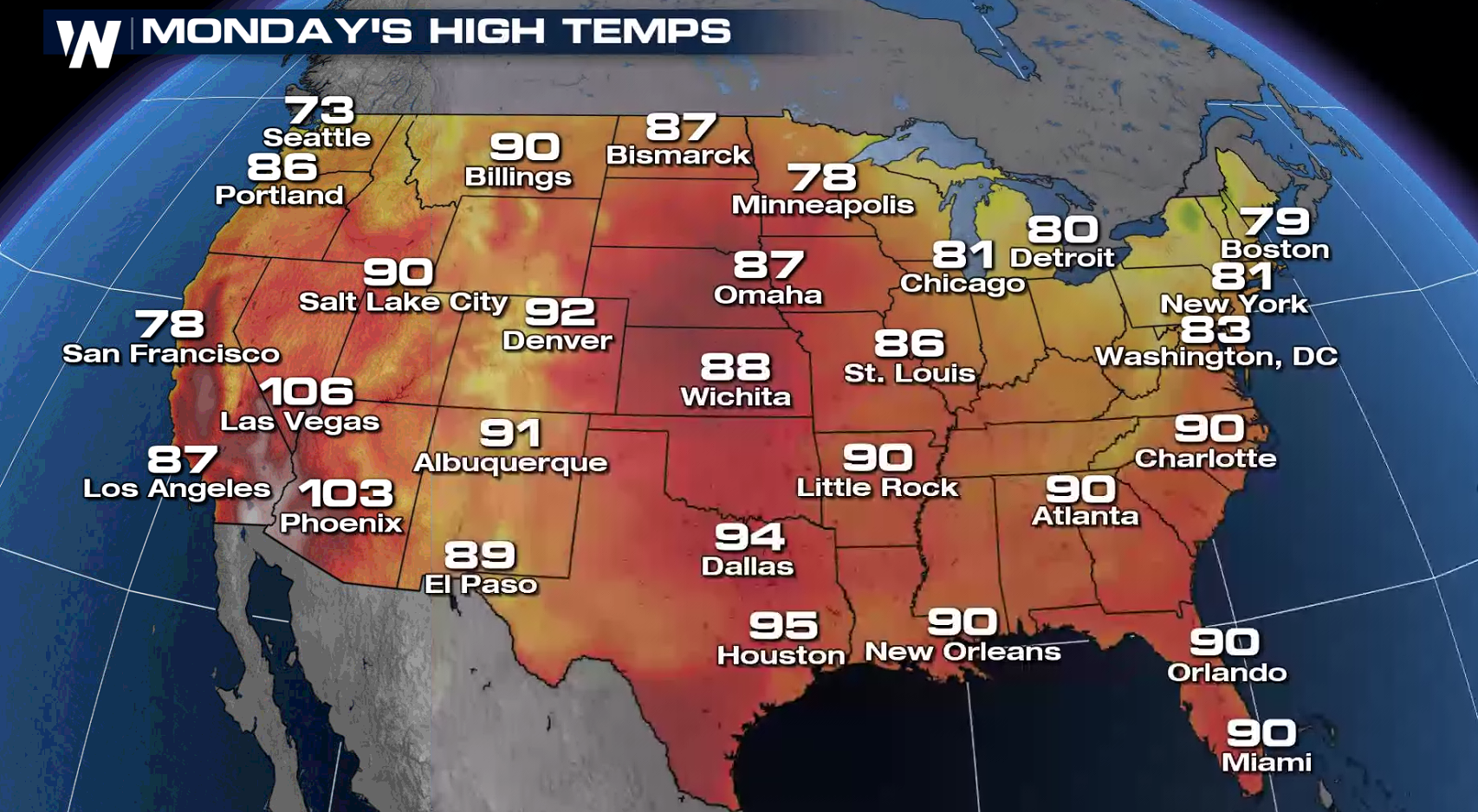 Labor Day Weekend Forecast - WeatherNation