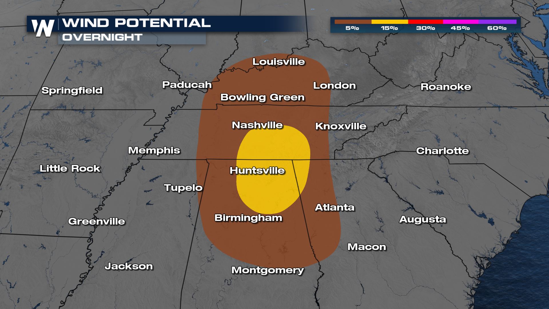 Severe Storm Threat for the South Into Early Thursday - WeatherNation