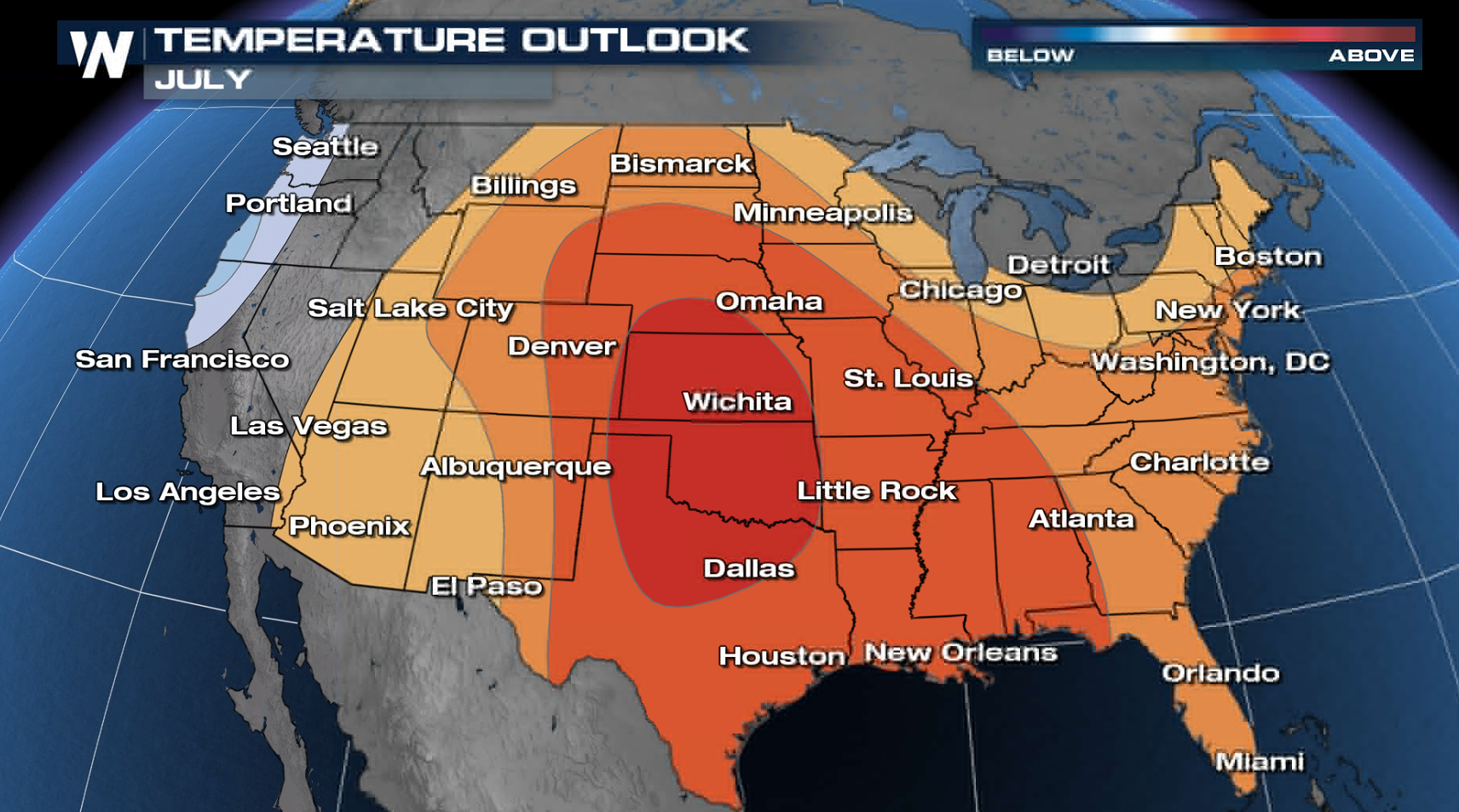 Updated July Outlook: Hot and Dry in the Southern Plains - WeatherNation