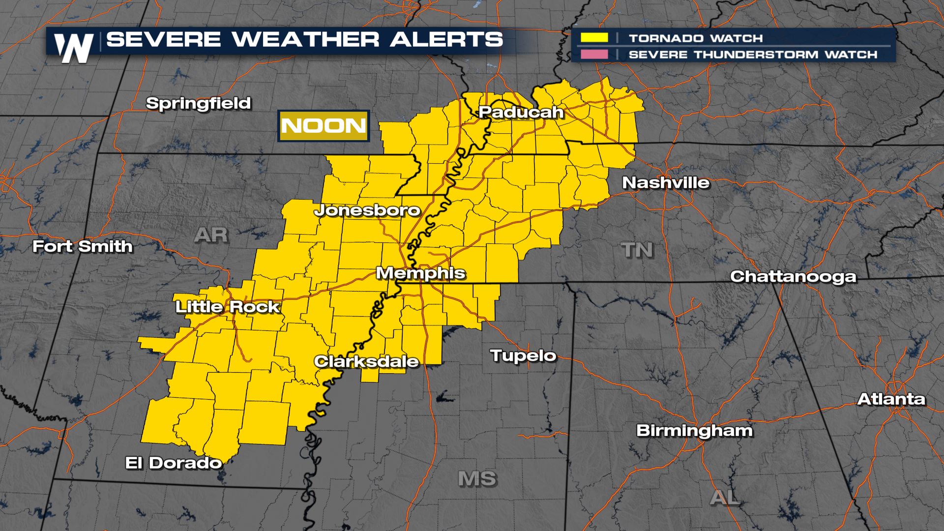 Enhanced Risk of Severe Storms through the Deep South Overnight ...
