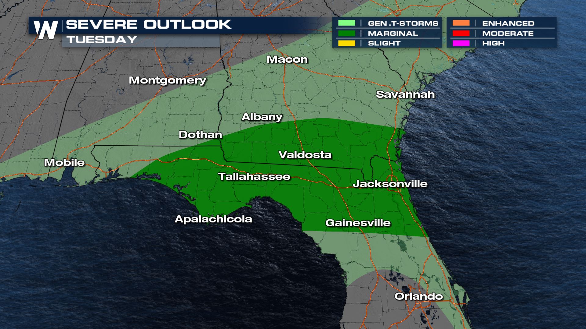 Flooding & Strong Storms in the Deep South - WeatherNation