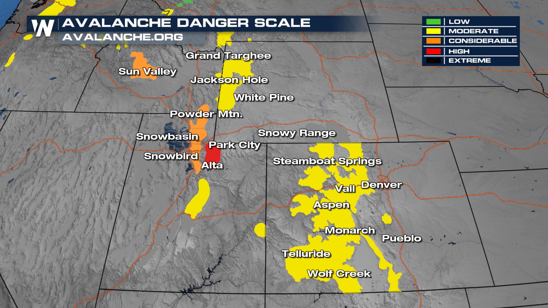 Avalanche Risk Remains Considerable Through the Rockies With More Snow ...