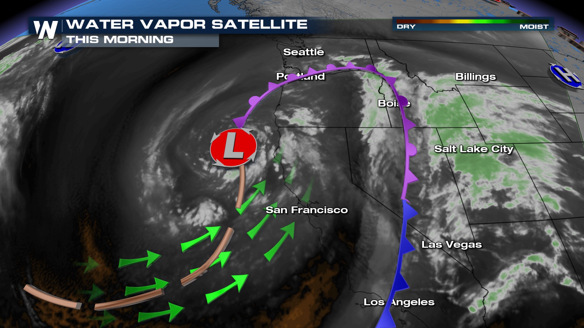 Latest Storm Continues to Slam California With Rain and Snow ...