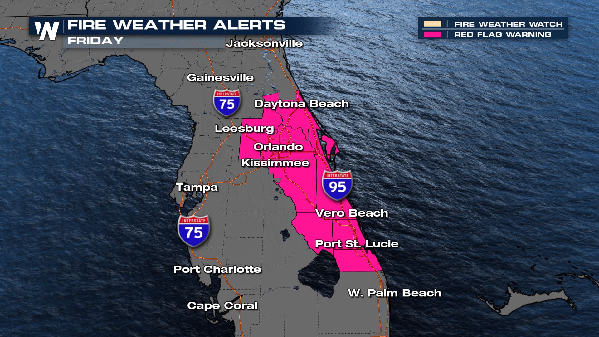Fire Risk Stretches throughout Gulf Coast States - WeatherNation