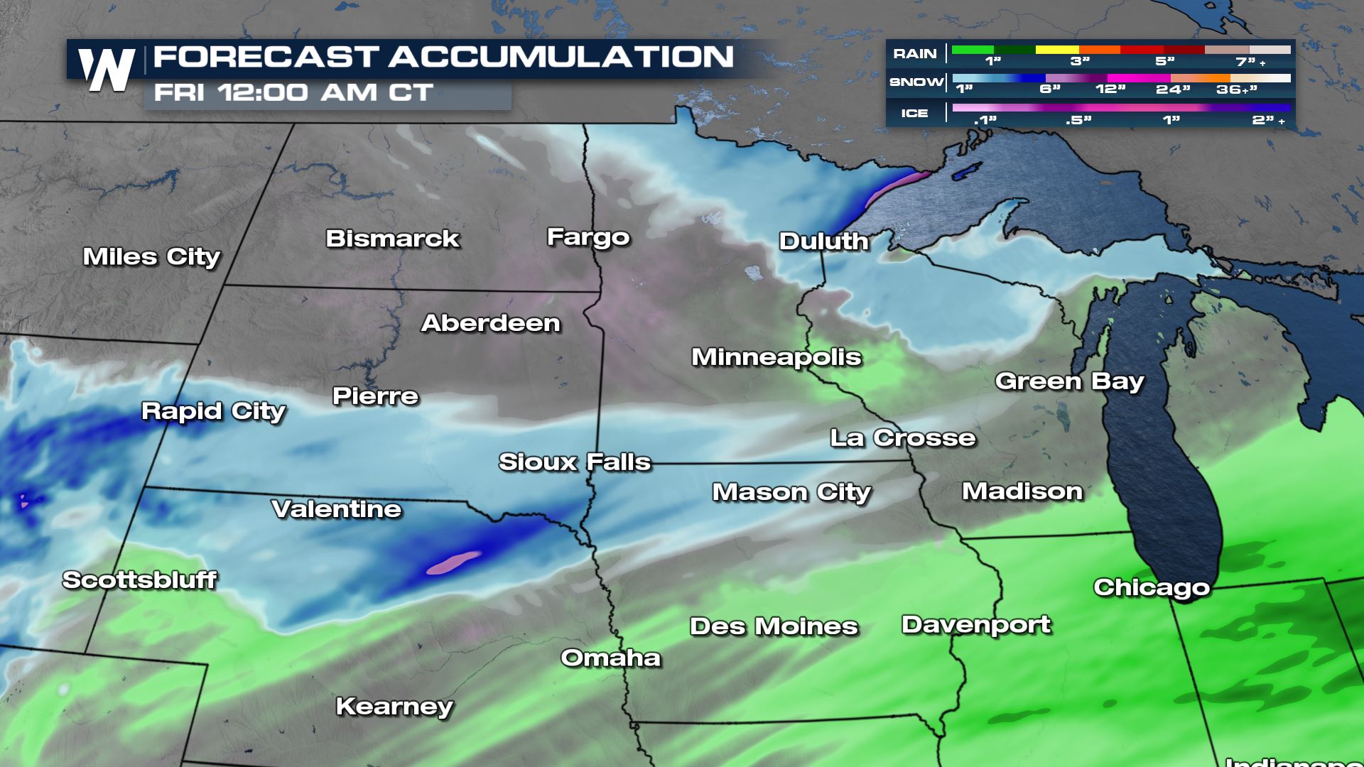 Winter Storm Warnings In The Plains Through Thursday WeatherNation