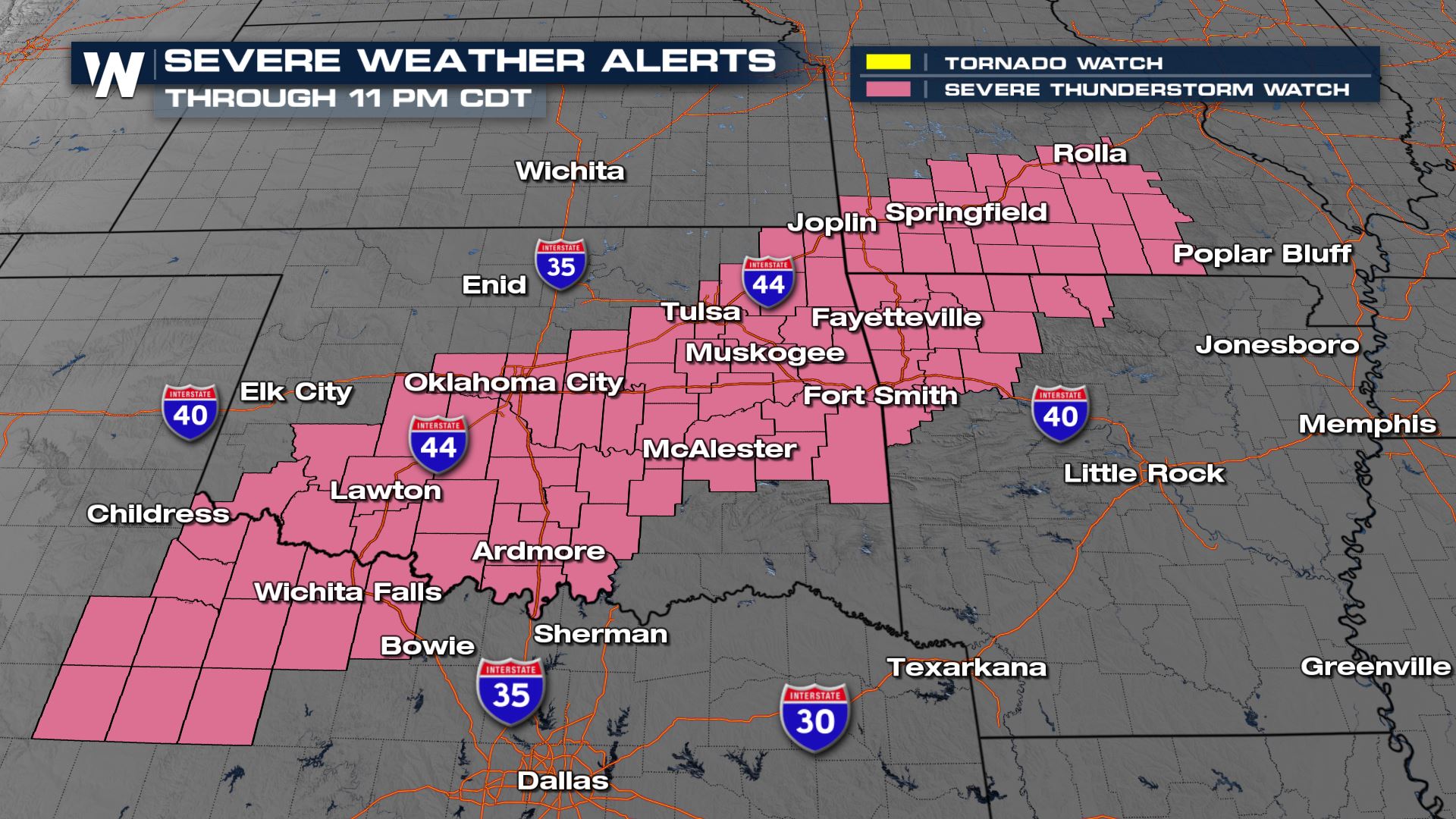 Large Hail, Damaging Winds Possible in the Plains Tonight - WeatherNation