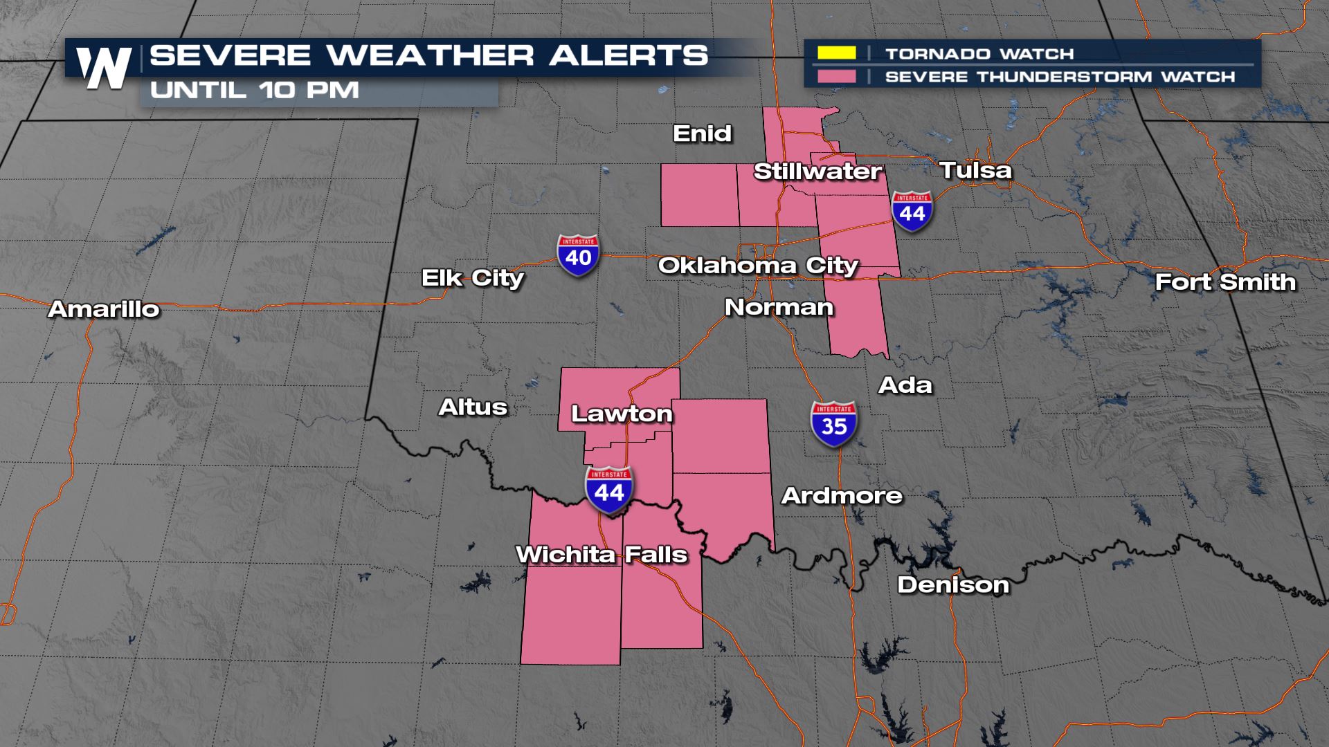 Isolated Severe Storms for the Central and Southern Plains Continue ...
