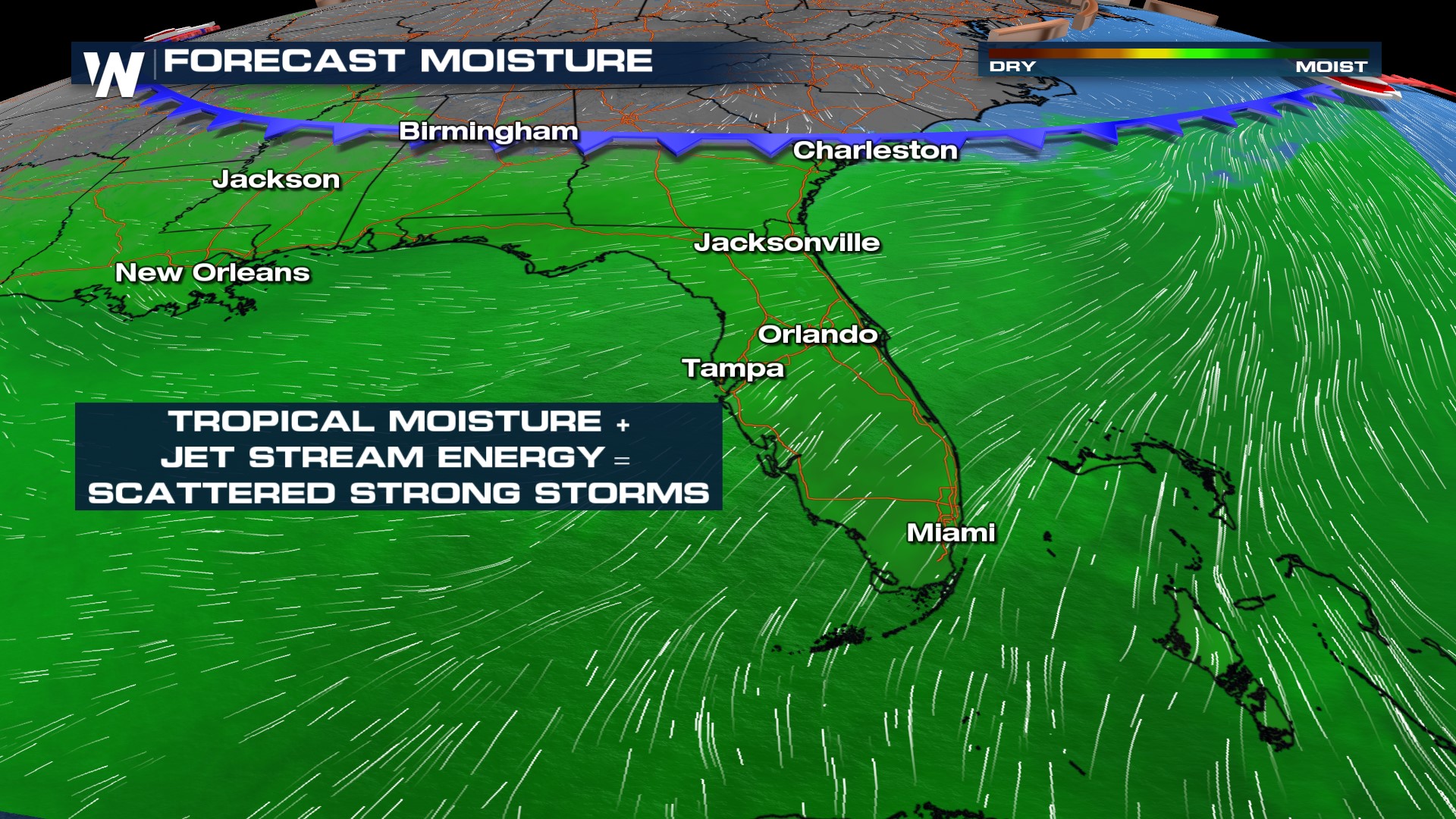 Florida's Active Forecast WeatherNation