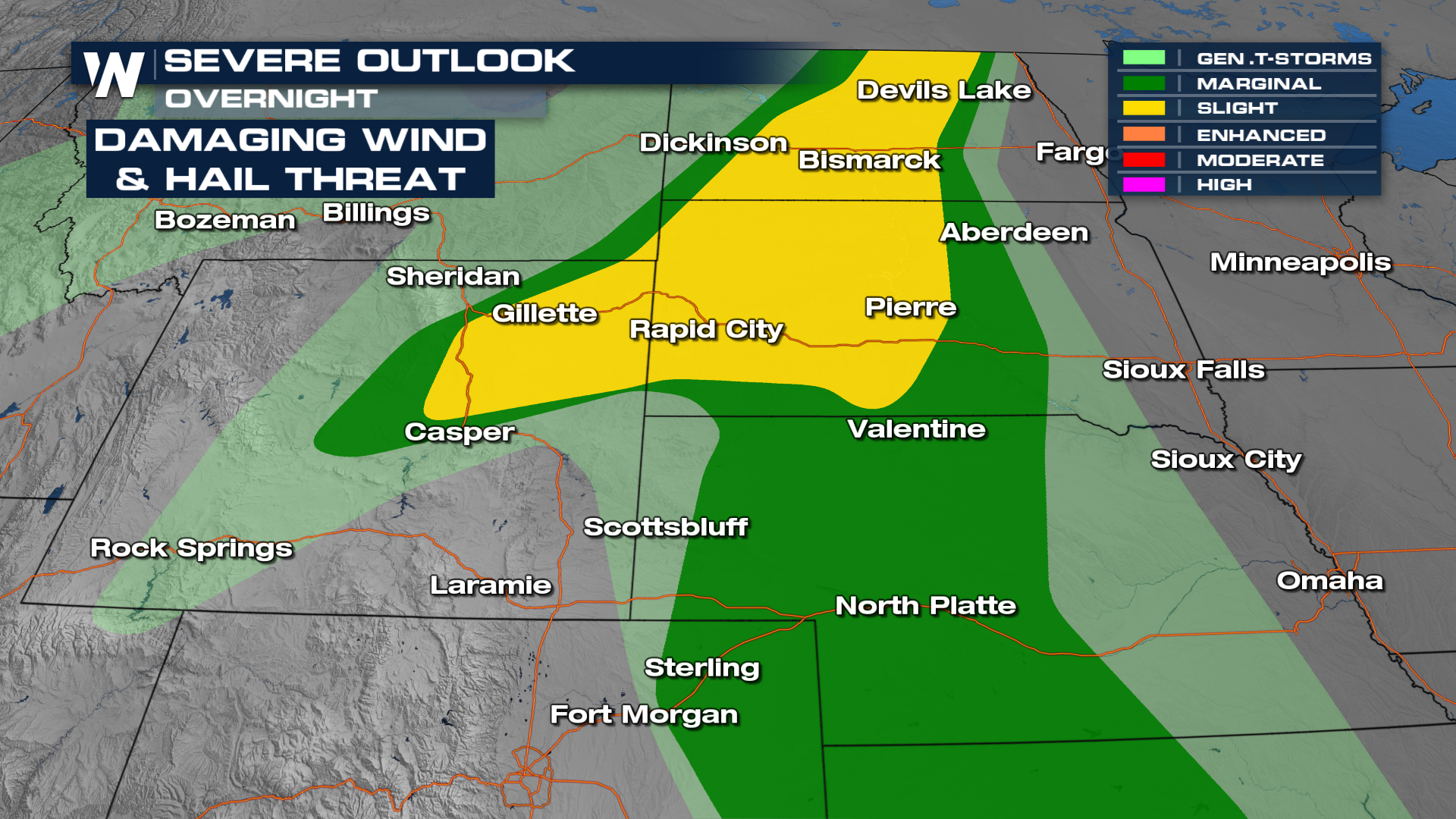 Heavy Rain & Storms in Store for the High Plains this Week - WeatherNation