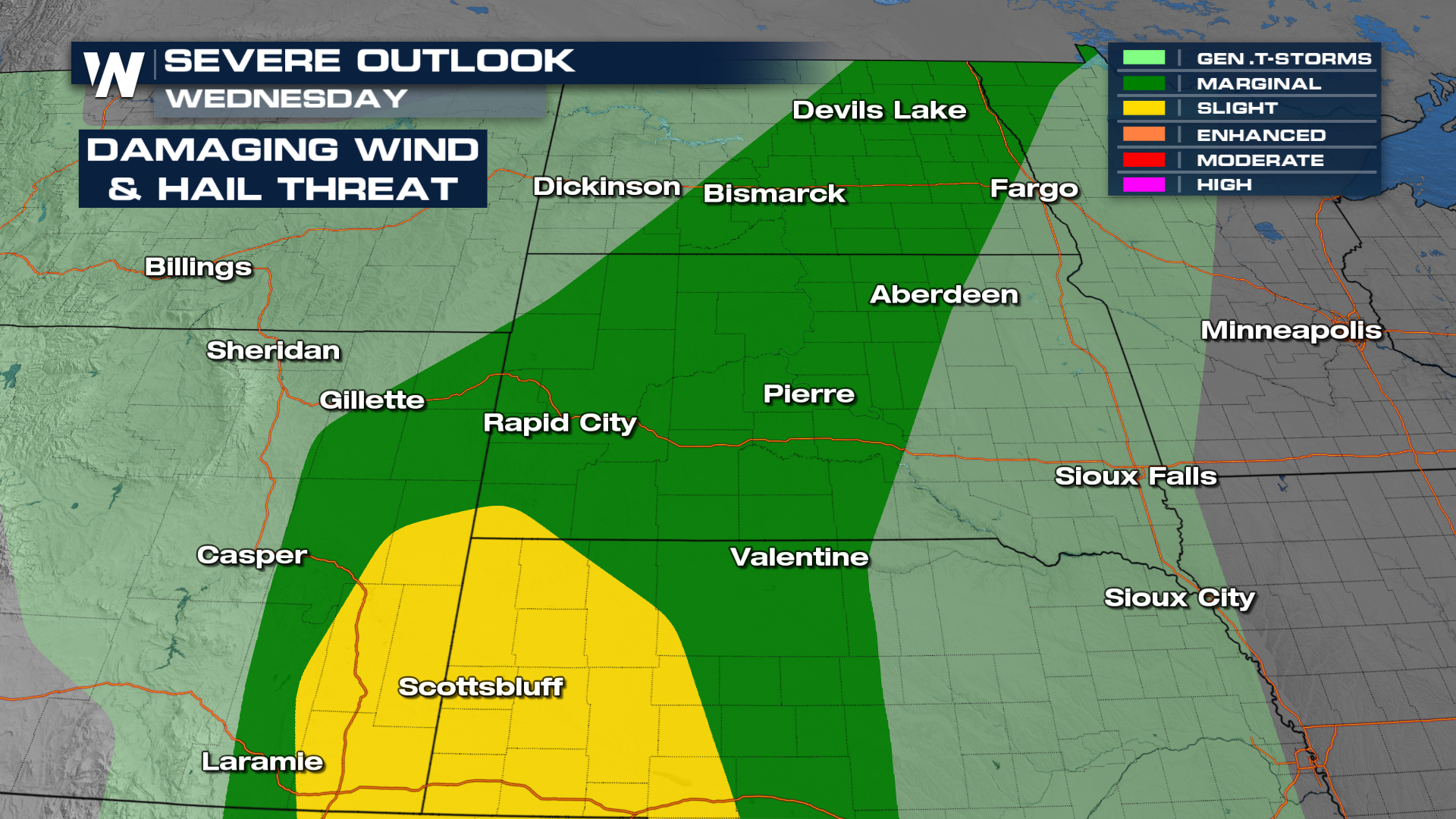 Heavy Rain & Storms in Store for the High Plains this Week - WeatherNation