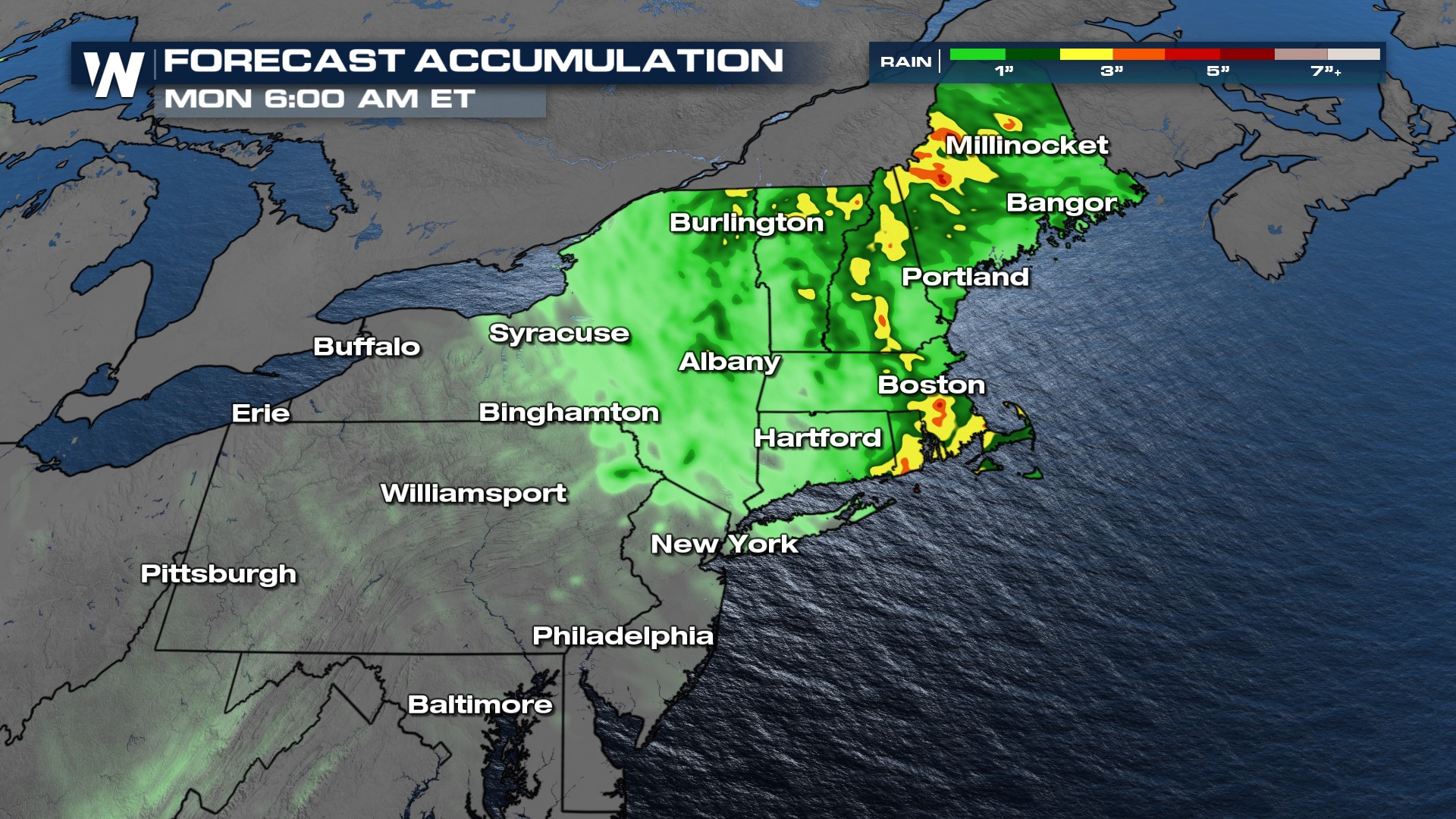 Mid-Atlantic at Risk for Strong Storms Today - WeatherNation