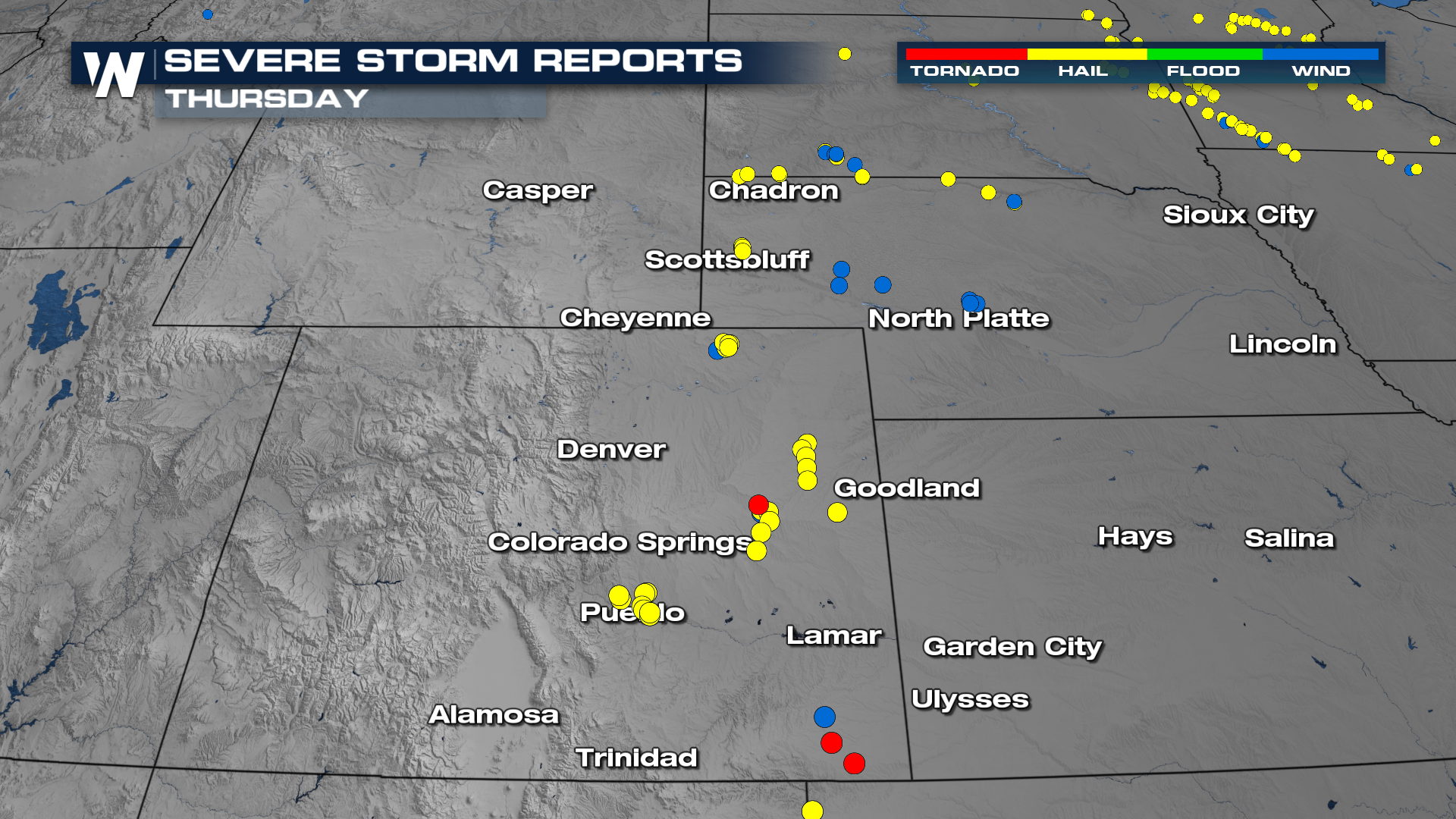 Storm Threat in the High Plains Continues Overnight - WeatherNation