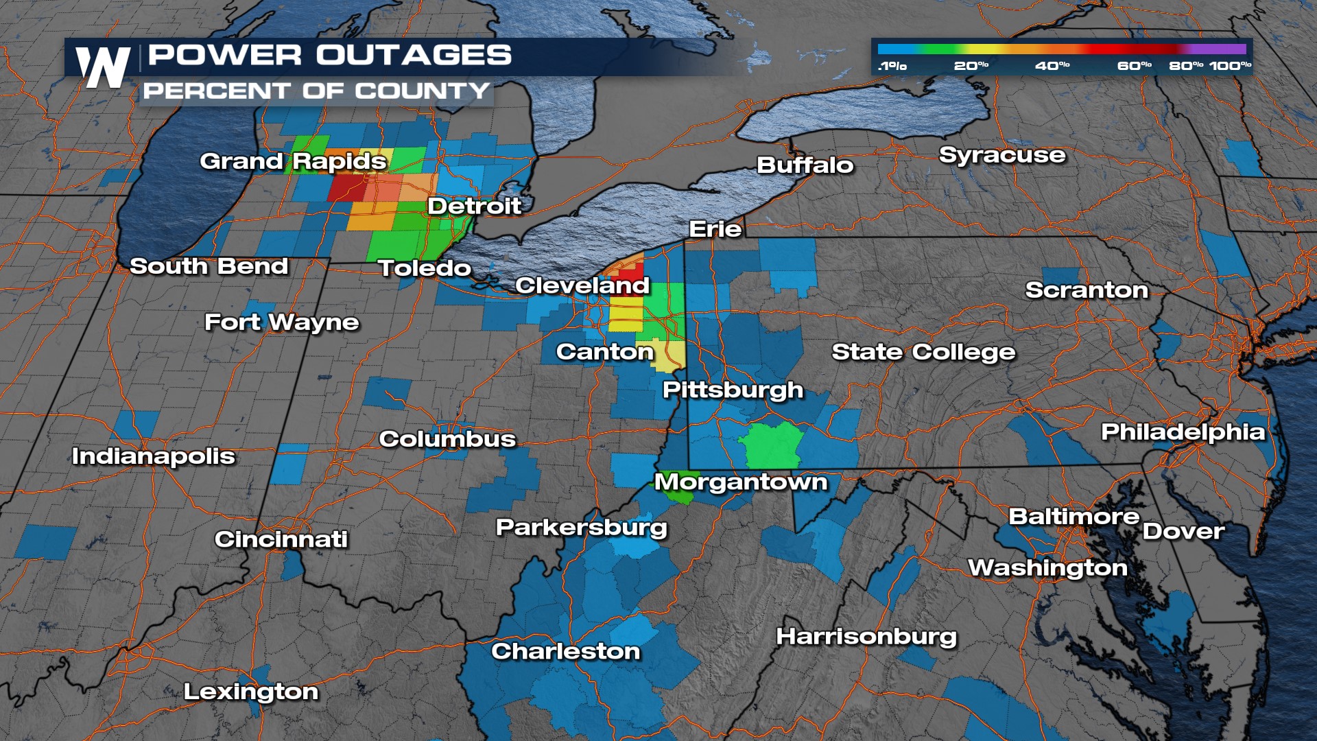 Health Emergency in Detroit; Tornado Touches Down in Webberville