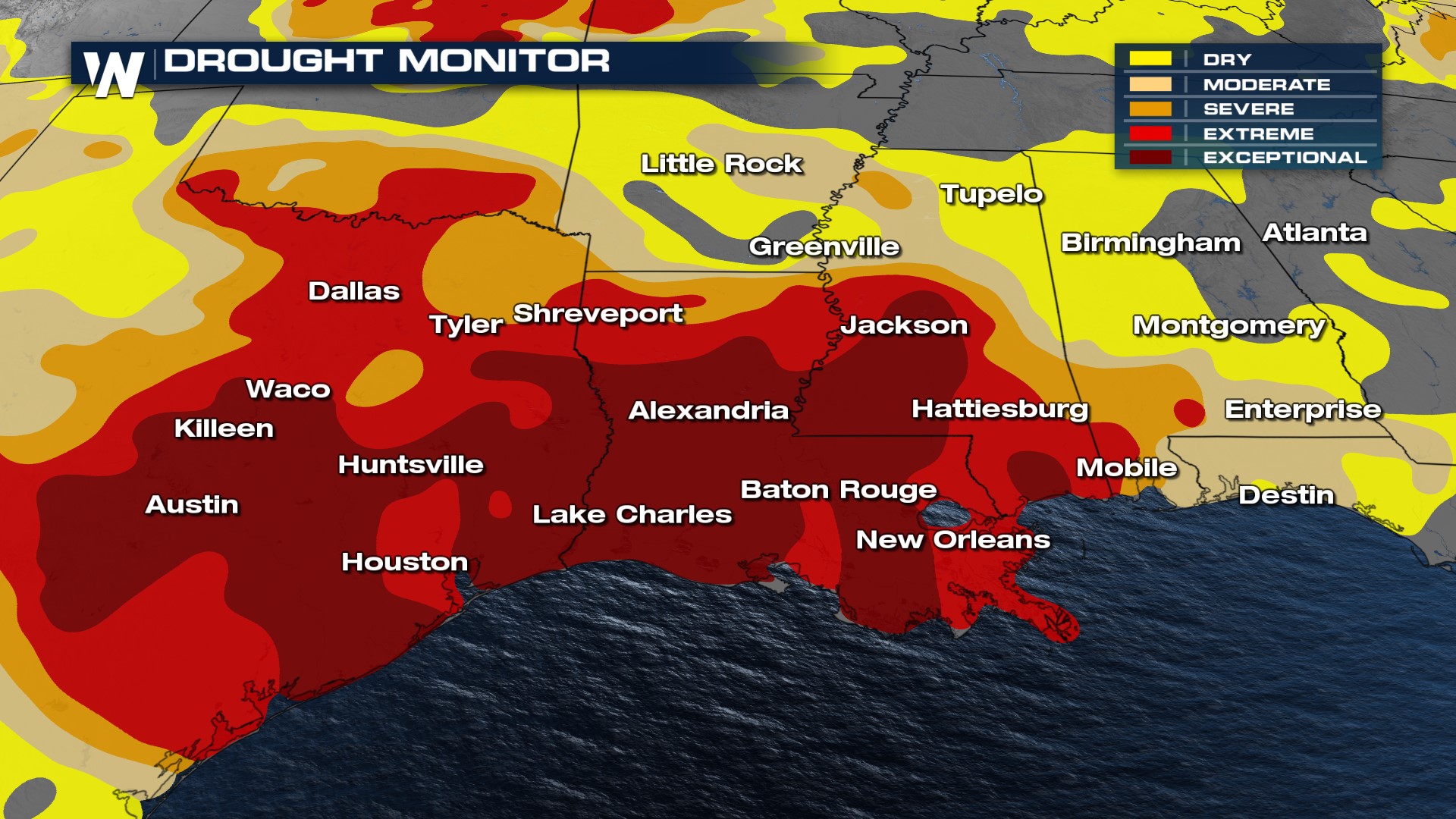 Emergency Declaration Issued For Louisiana Due To Saltwater Intrusion ...