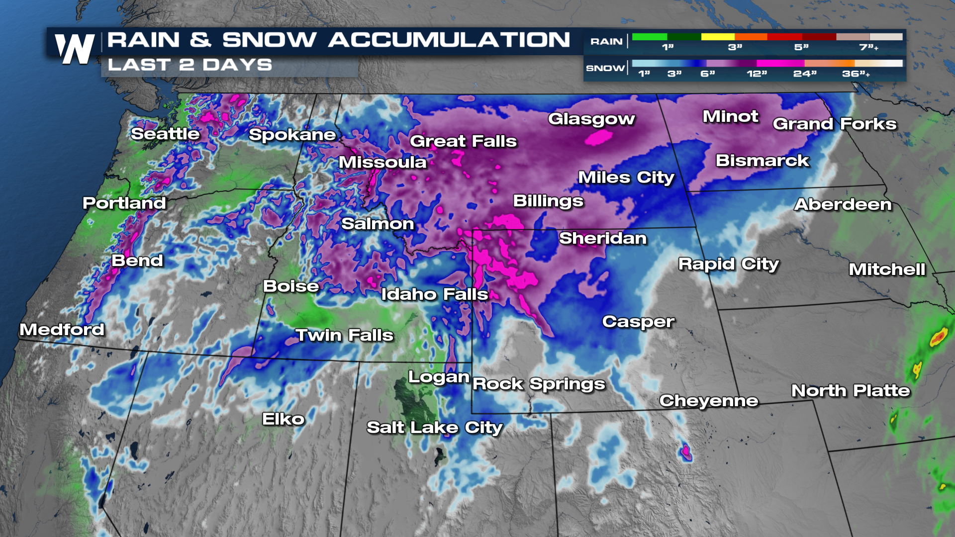 Heavy Snow Moves into the High Plains Tonight - WeatherNation