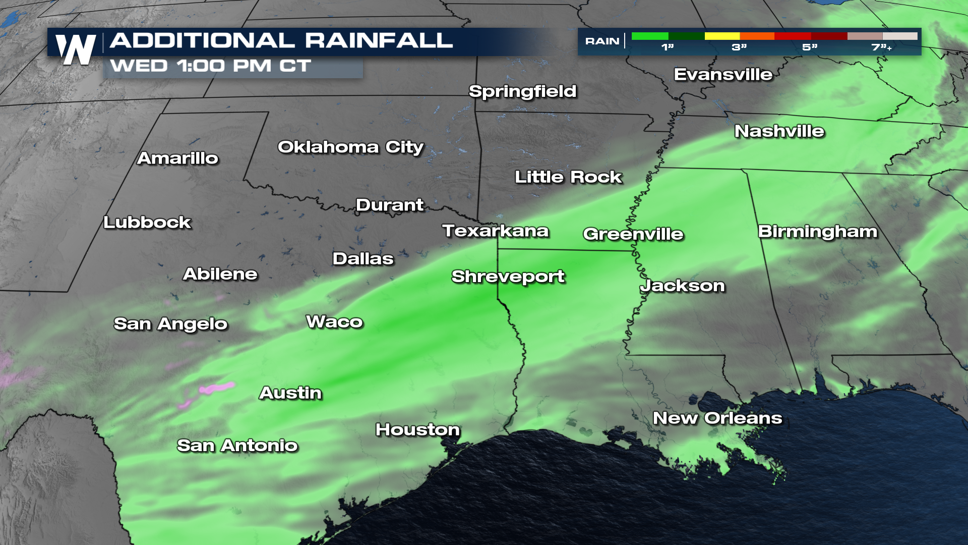 Cold, Rainy & Icy in the Southern Plains - WeatherNation