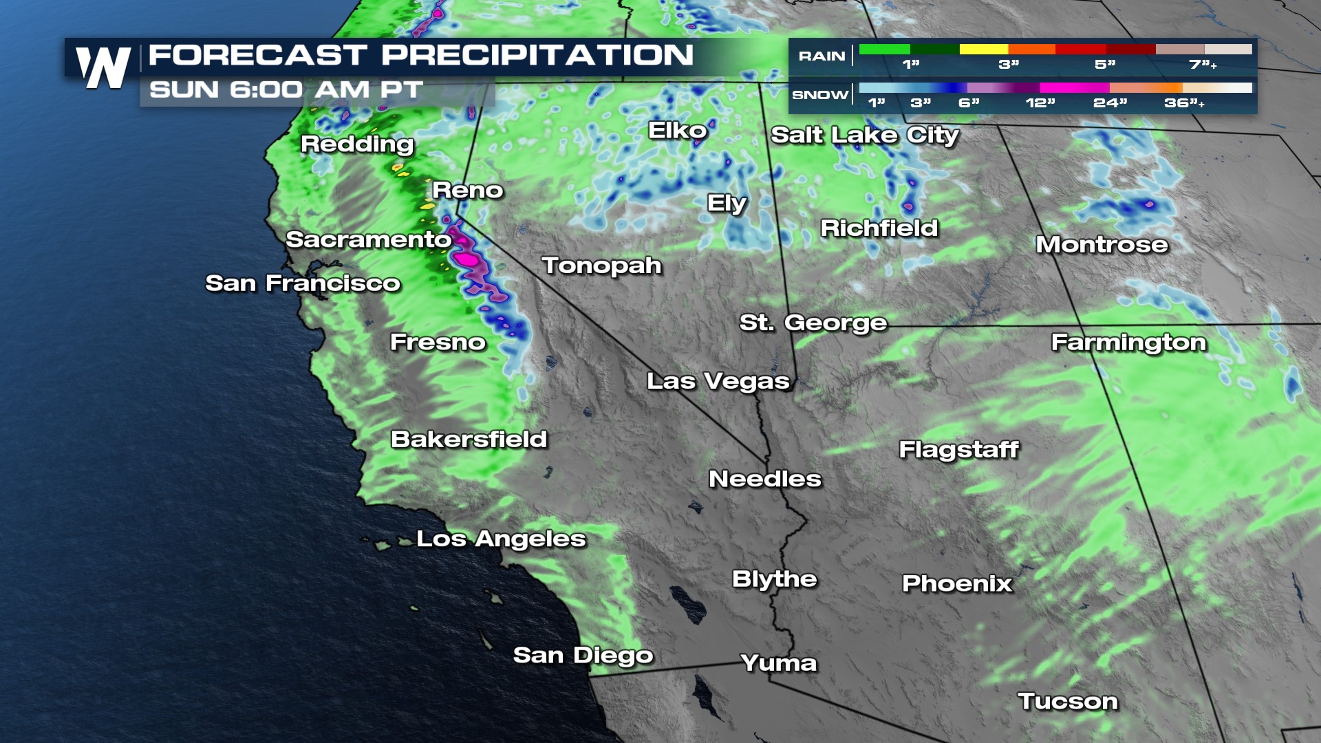 Heavy Rain & Snow for the Southwest This Weekend - WeatherNation