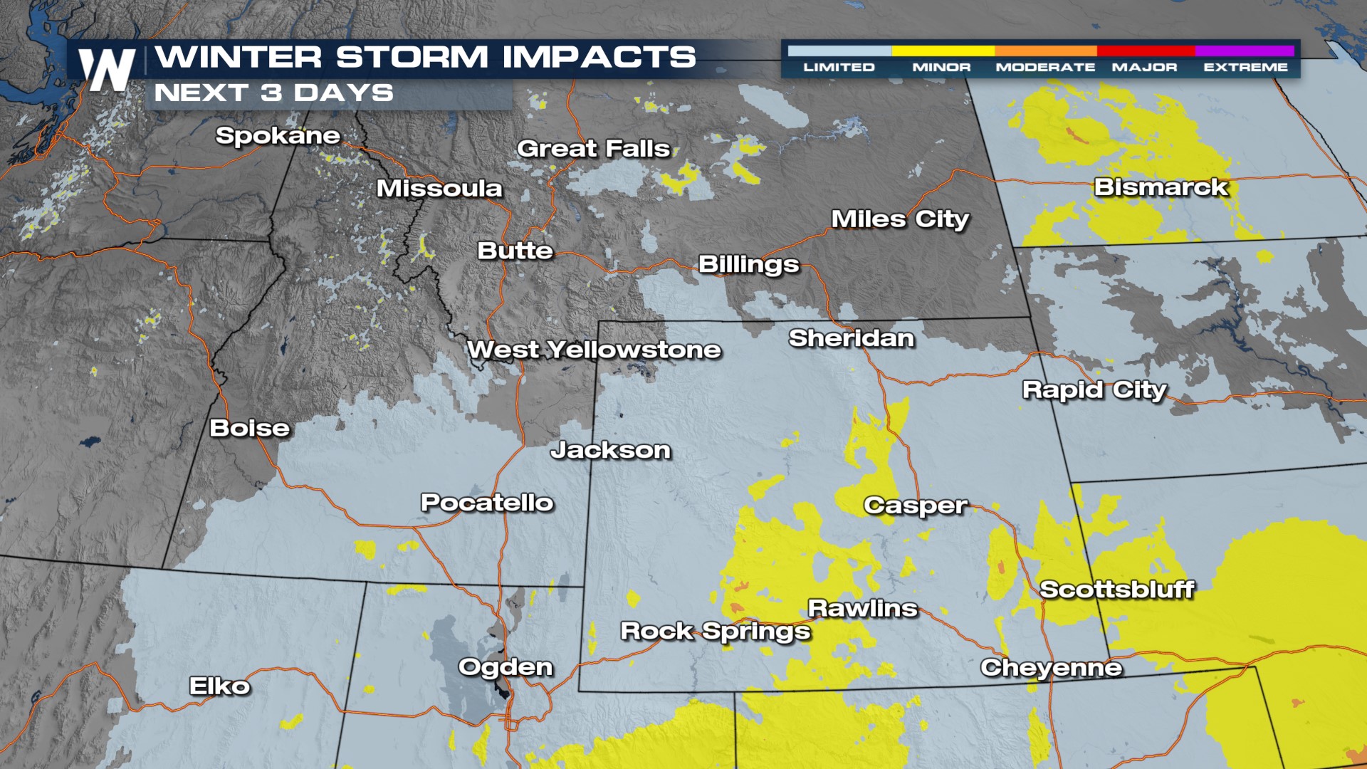 Heavy Snow in the Northern Rockies - WeatherNation