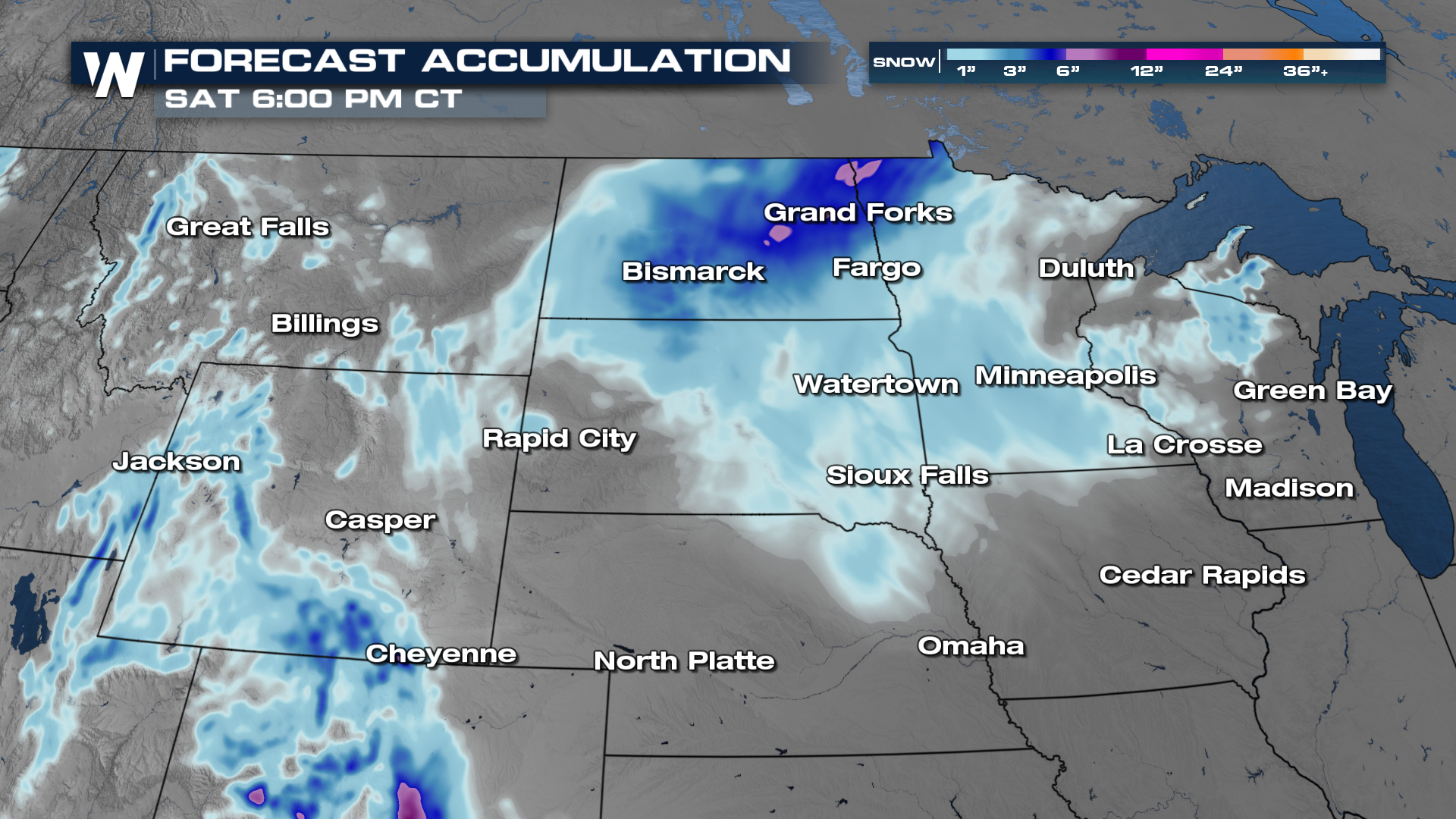 Wind & Snow Hit the High Plains Tonight - WeatherNation