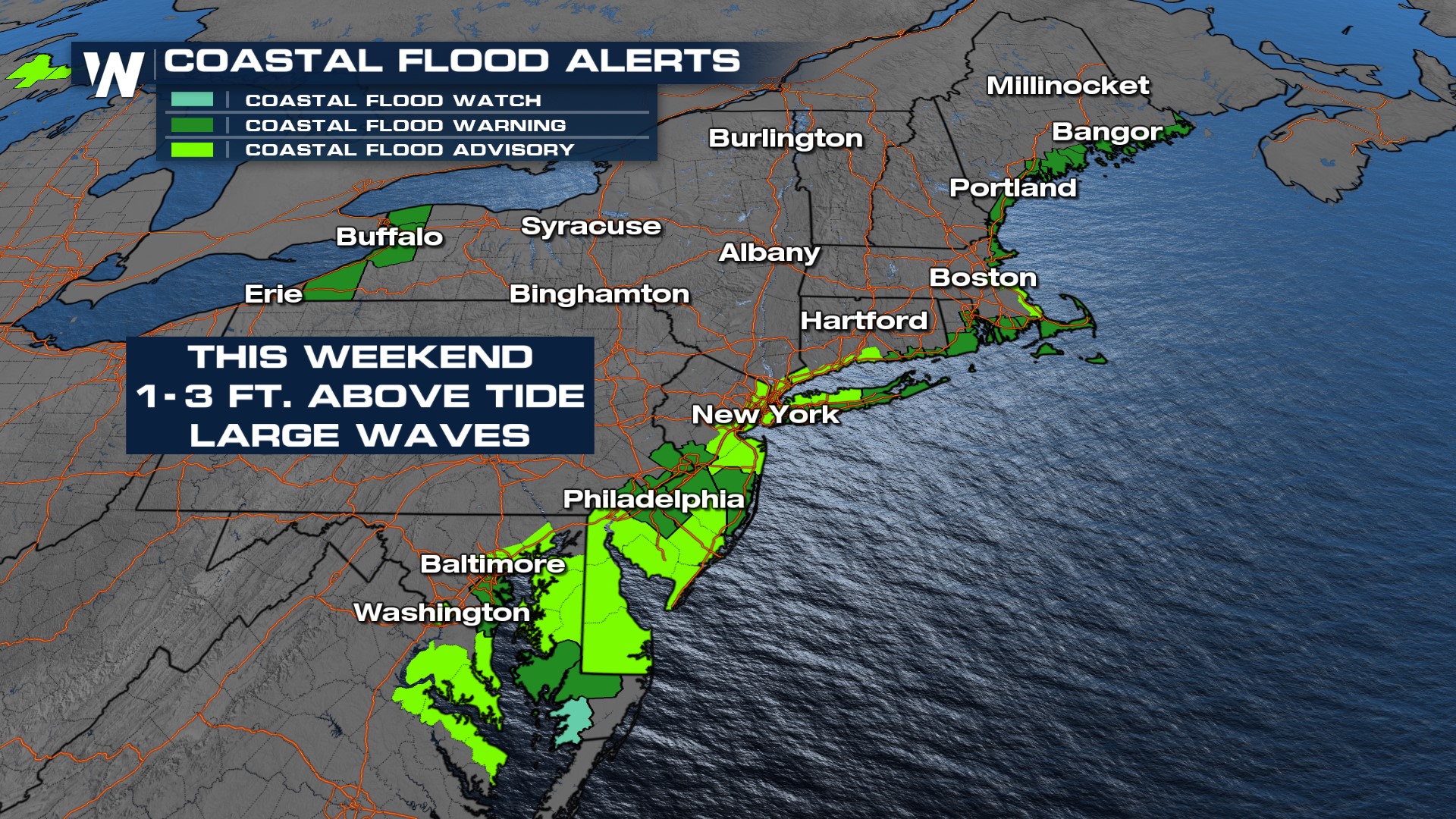 More Coastal Flooding for New England this Weekend - WeatherNation