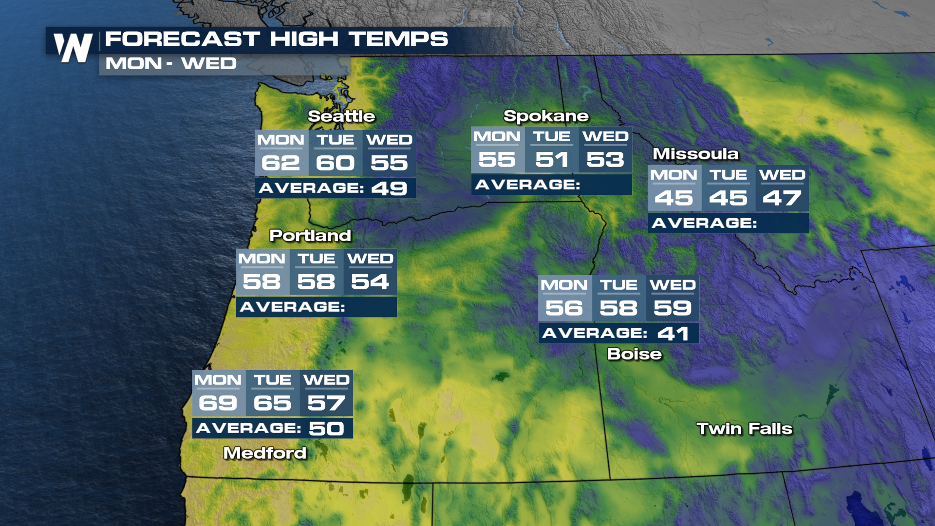 Weather Paramount Parade of Rain Marches on in the Northwest - WeatherNation