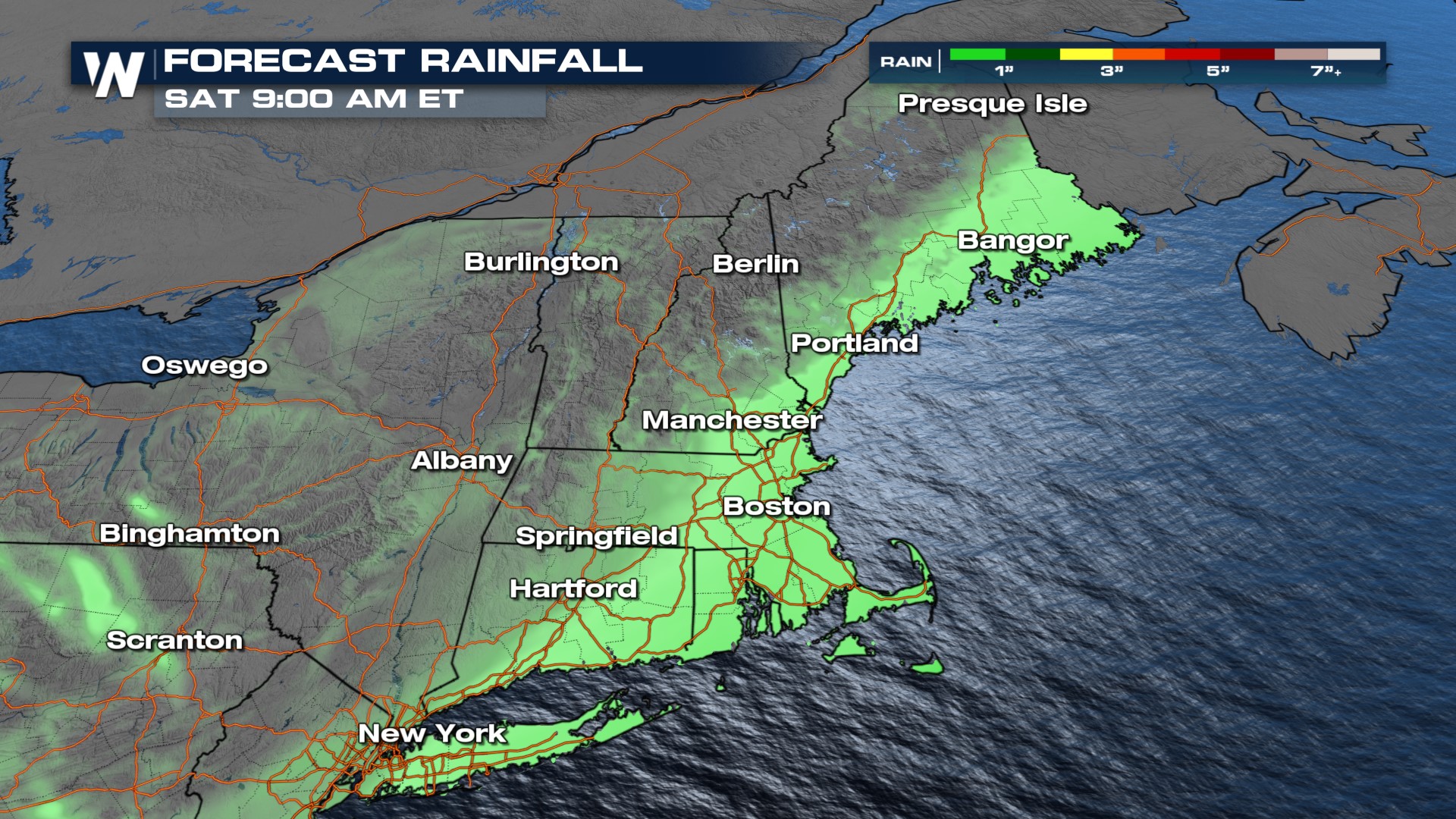 Wintry Mix with Rain for New England - WeatherNation