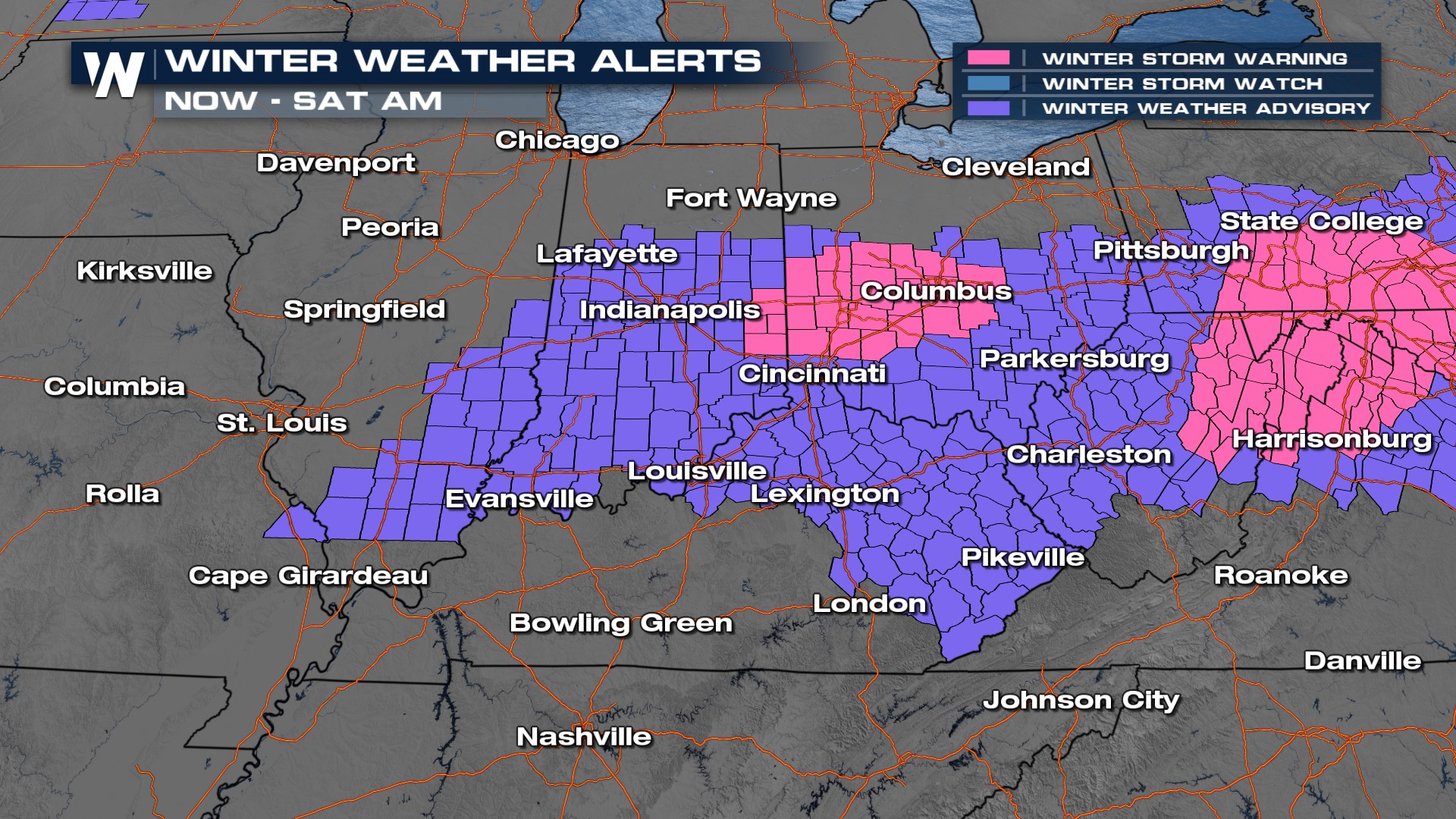 Snow for the Midwest and Great Plains through Friday - WeatherNation