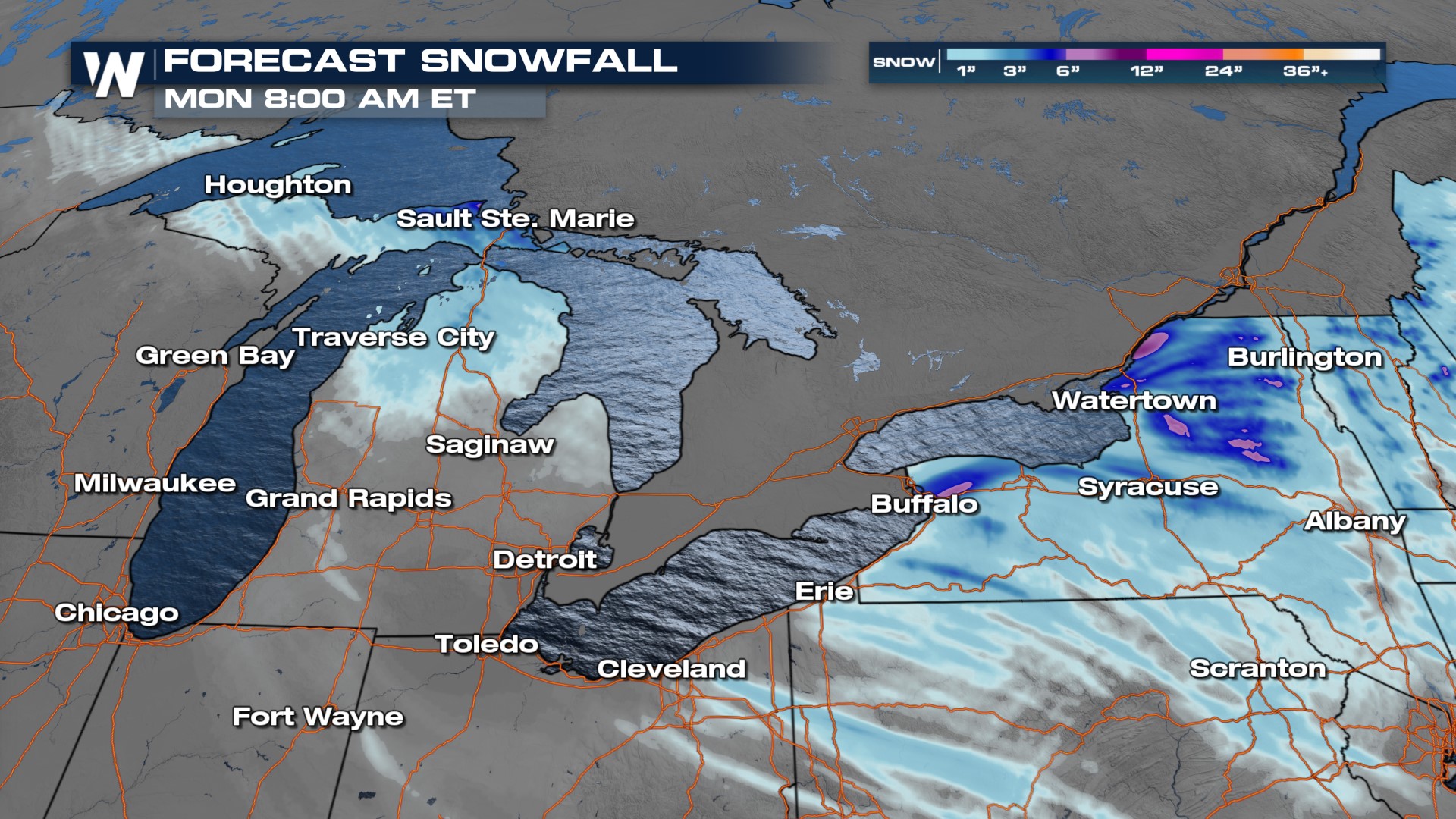 Clipper System Creates More Snow for the Great Lakes and Northeast ...
