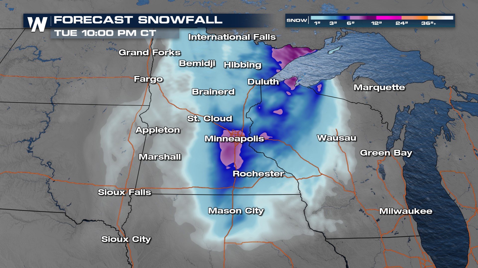 Winter Storm Warnings Continue Across Central U.S. - WeatherNation