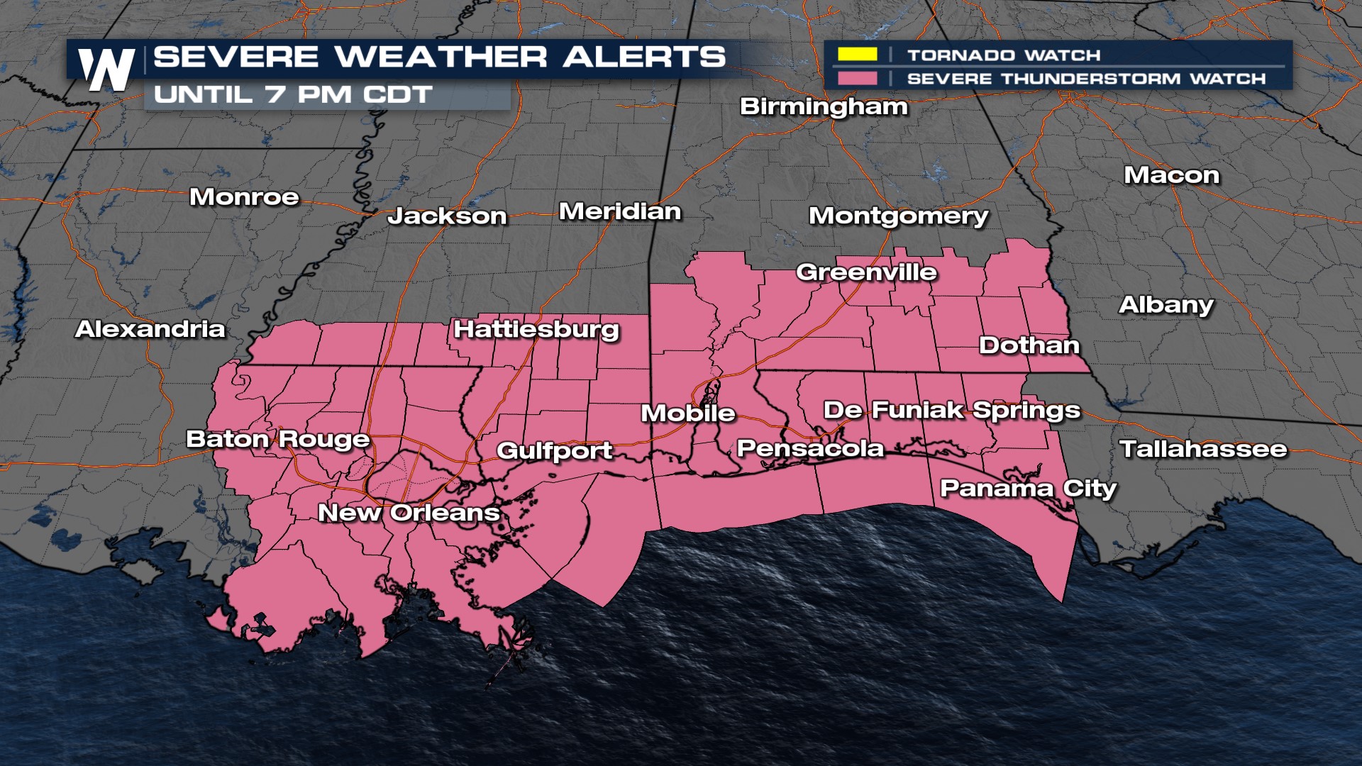 Severe Weather in the Southeast Friday - WeatherNation