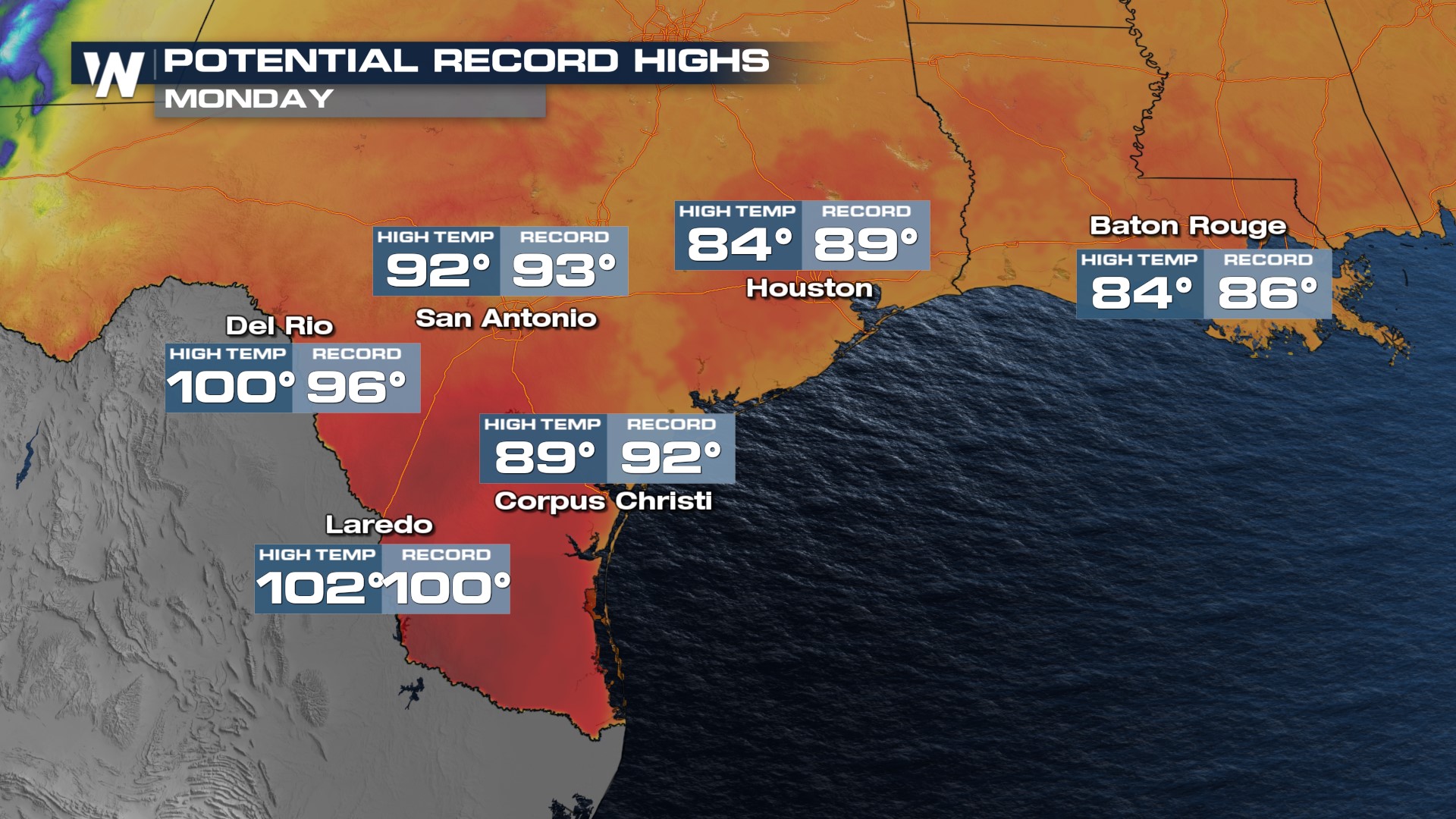 Hot Temps & High Fire Danger in Texas, Plains - WeatherNation