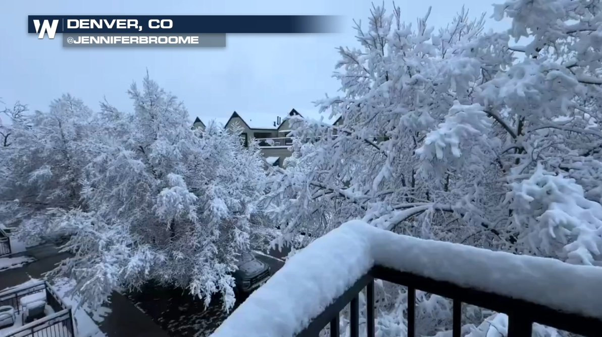 Late Spring Snow in Colorado - WeatherNation