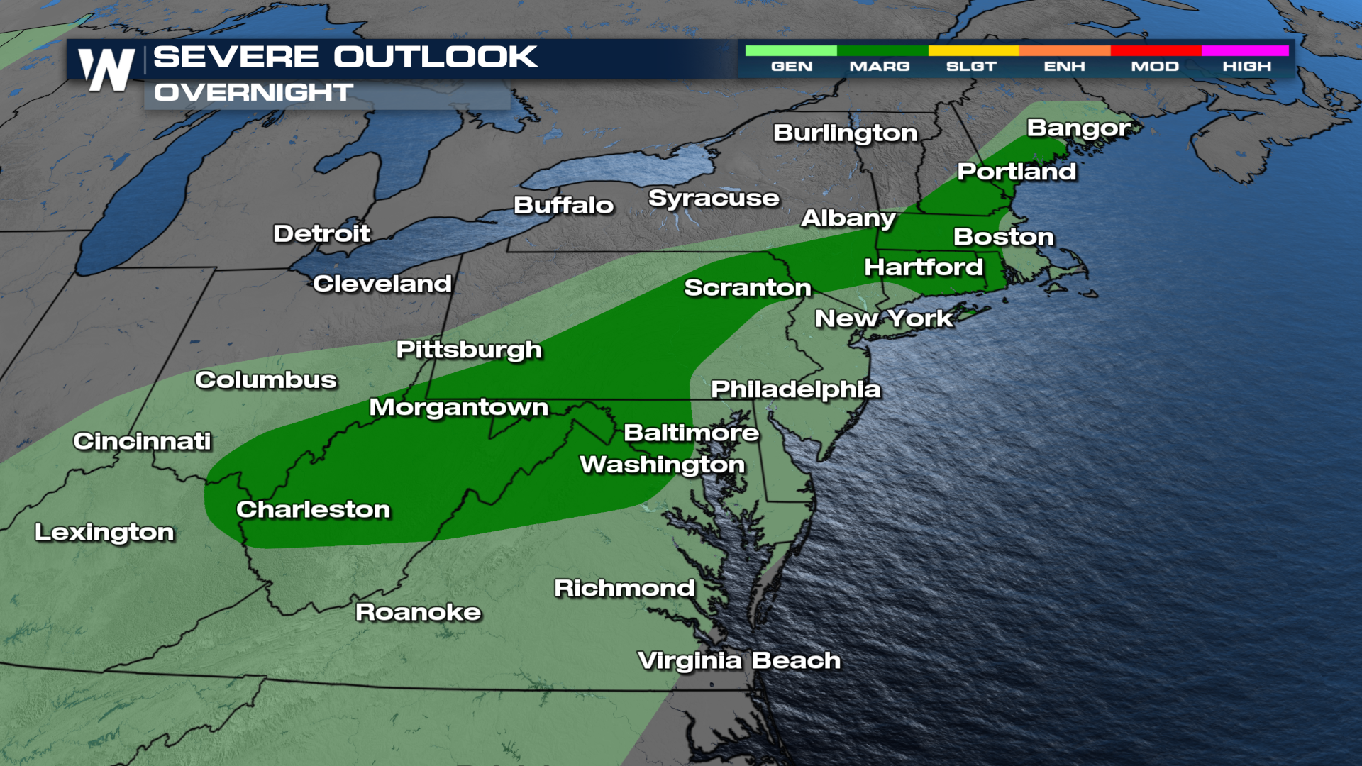 Overnight Storms for the Northeast - WeatherNation
