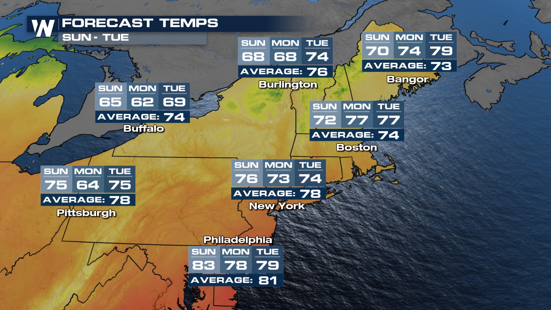 Rain & Cooler Temperatures Slated for the Northeast - WeatherNation