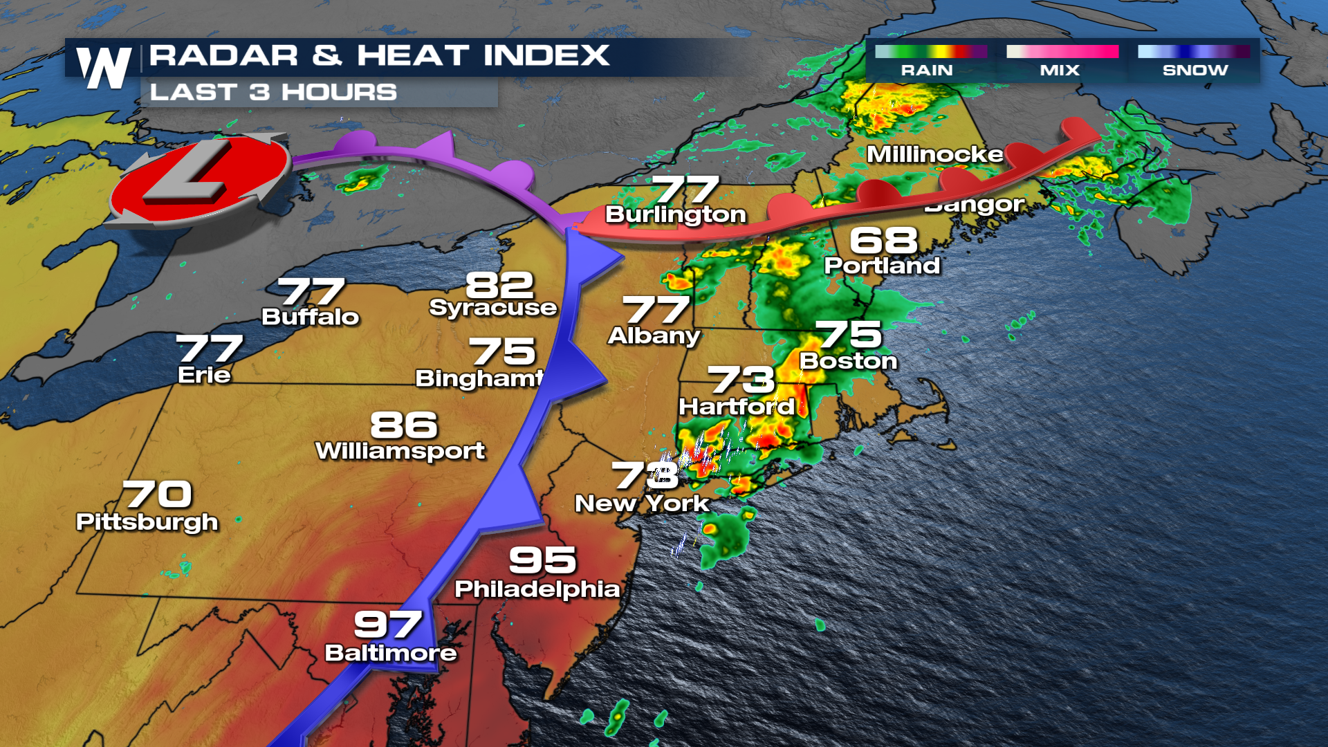 Intense Heat Fuels Strong Storms on the East Coast - WeatherNation