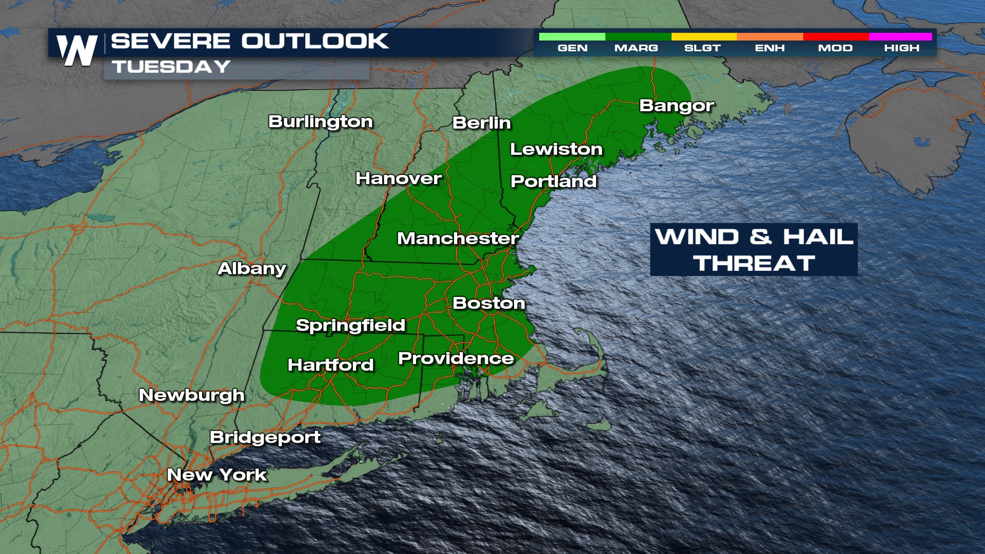 Extreme Heat on the East Coast Aids Storm Chances Tuesday - WeatherNation