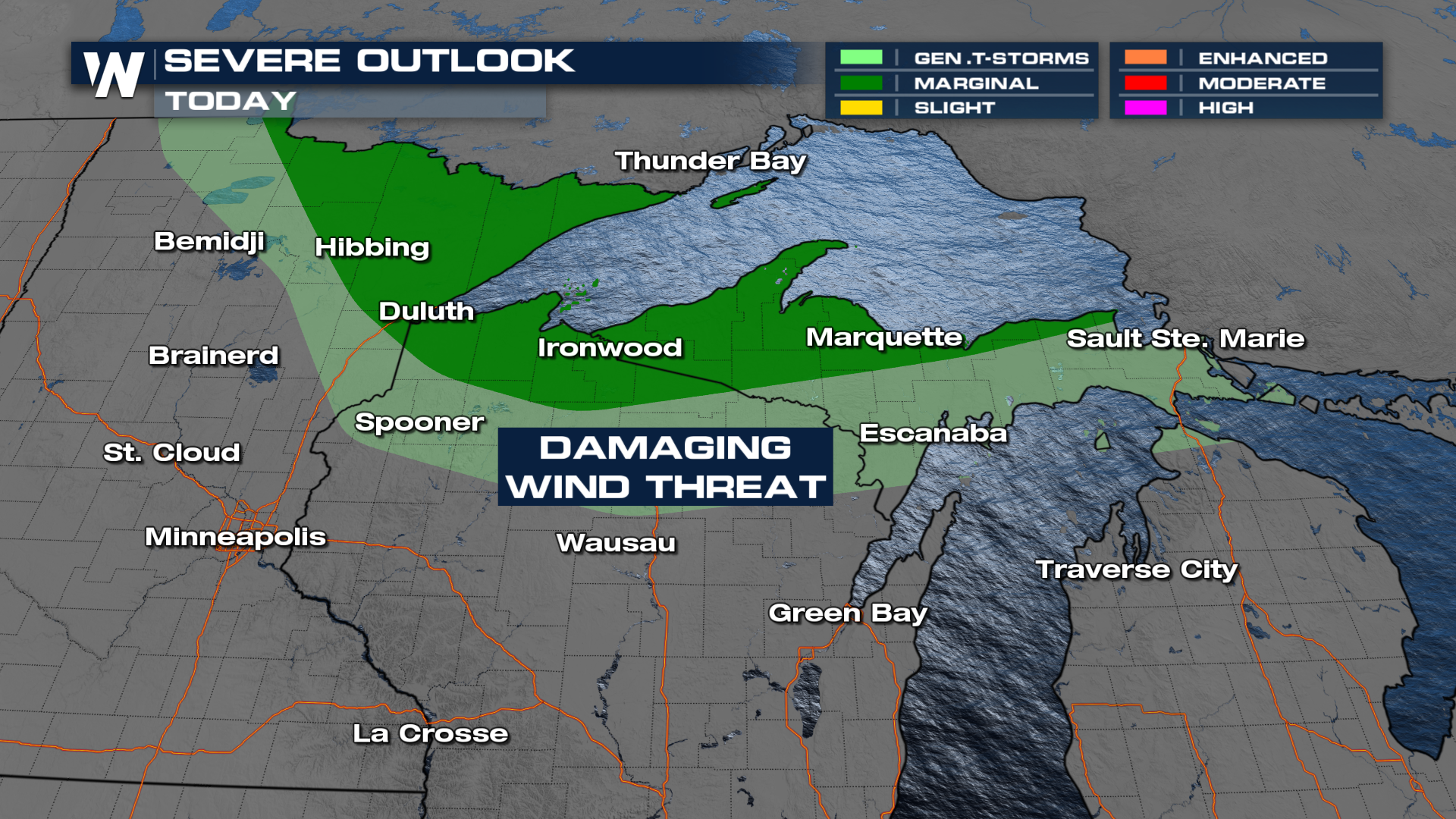 Severe Storm Threat Continues in the Midwest - WeatherNation