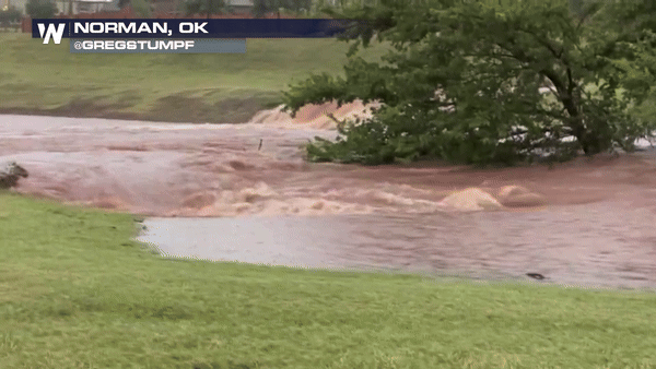 Flash Flooding in Oklahoma on Sunday Morning - WeatherNation