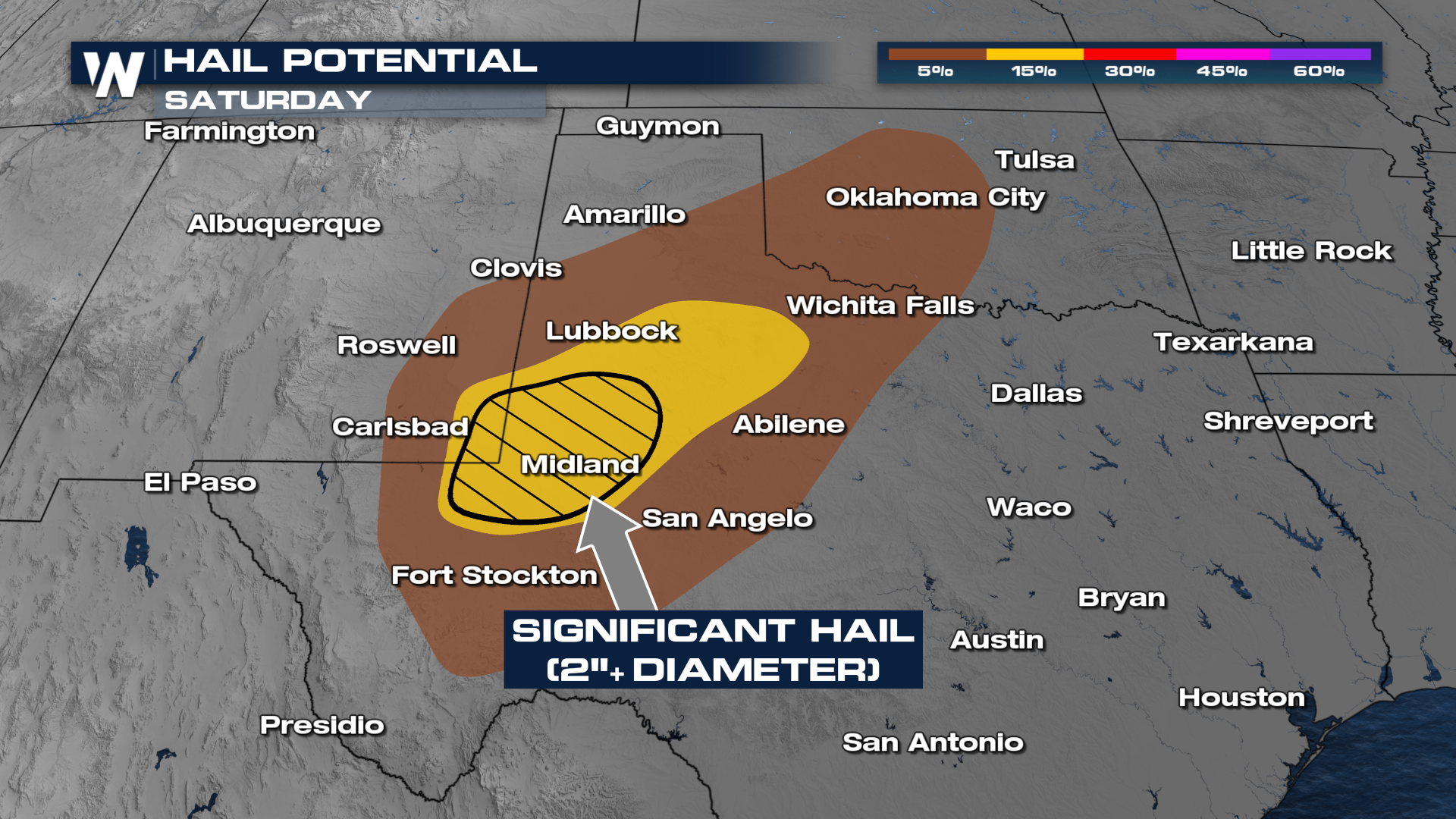 Severe Storms Saturday For The Plains - WeatherNation