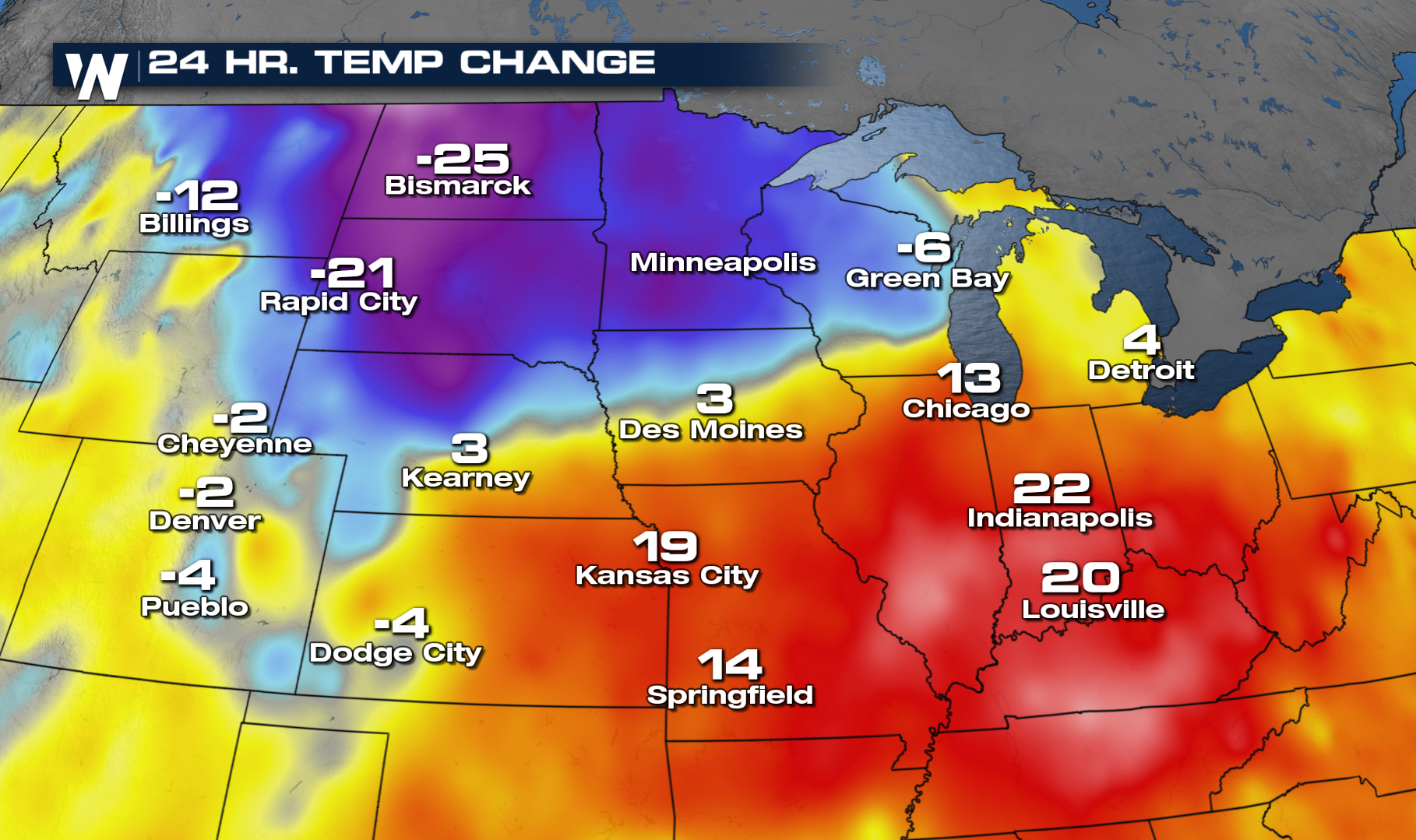 Arctic Air Moves into the Plains - WeatherNation