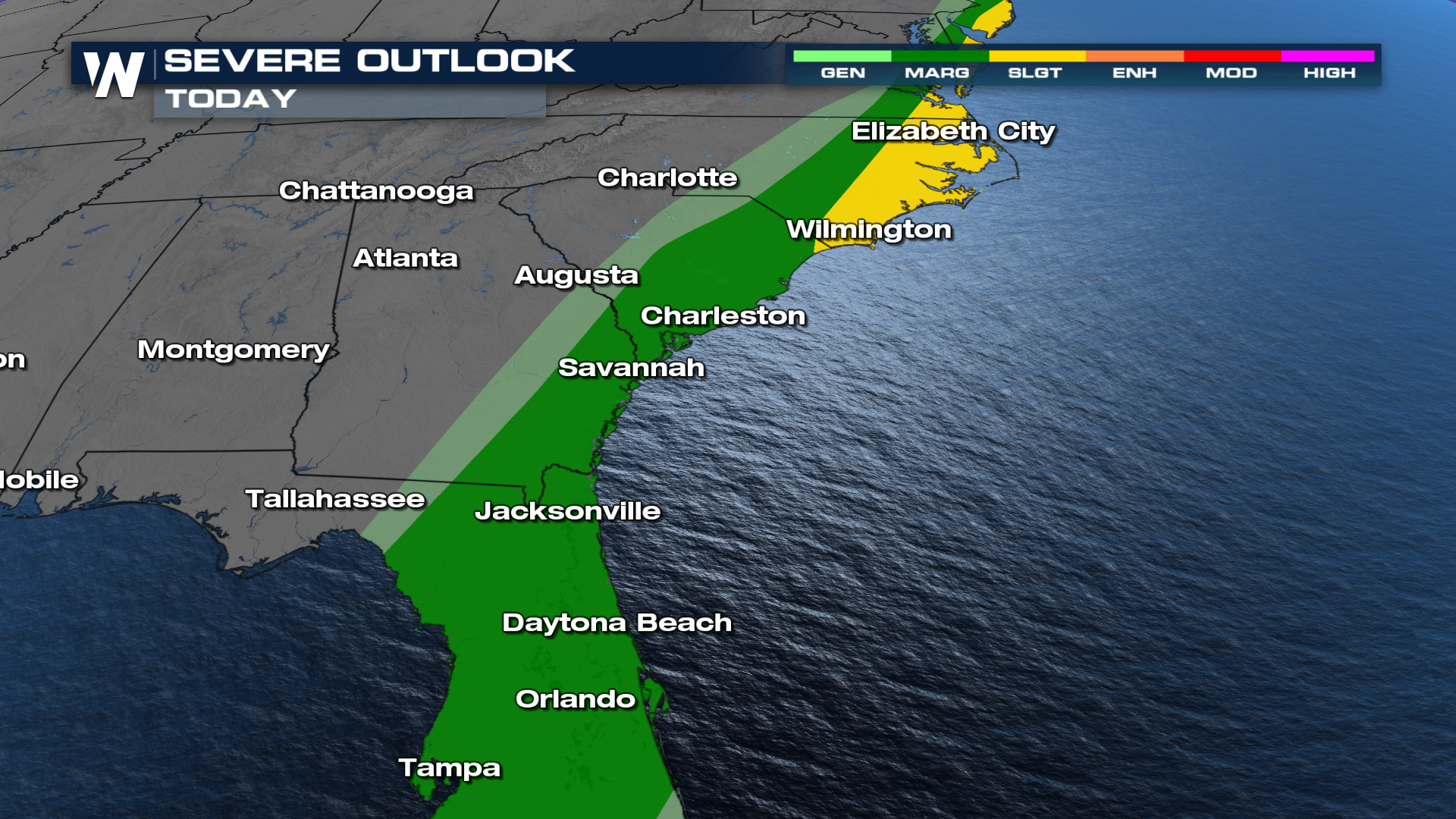 Severe & Flood Threat For The Southeast - WeatherNation