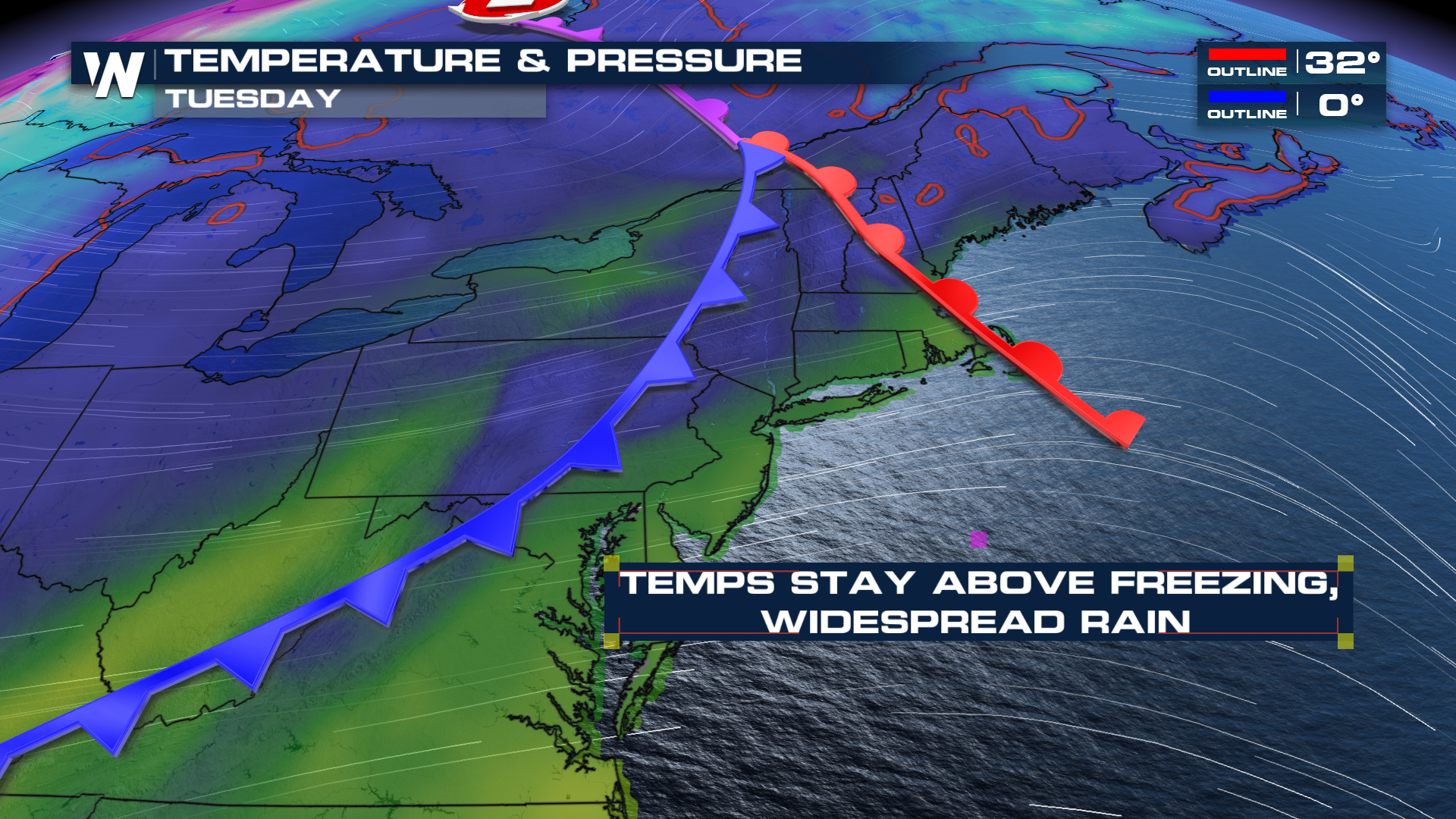 Quick Rounds of Rain & Snow in the Northeast - WeatherNation