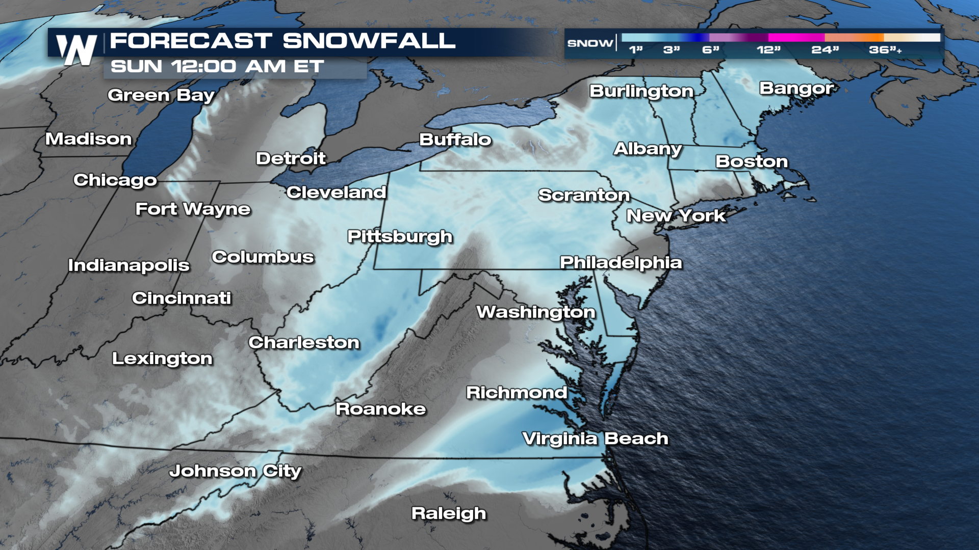 Snow and Ice Impacts to the Deep South and Mid Atlantic - WeatherNation