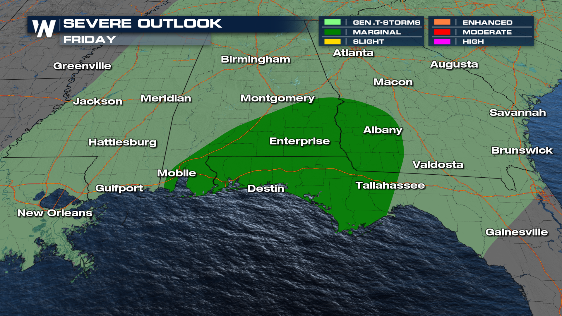 Severe Storms Threaten Southern Plains and Gulf Coast - WeatherNation
