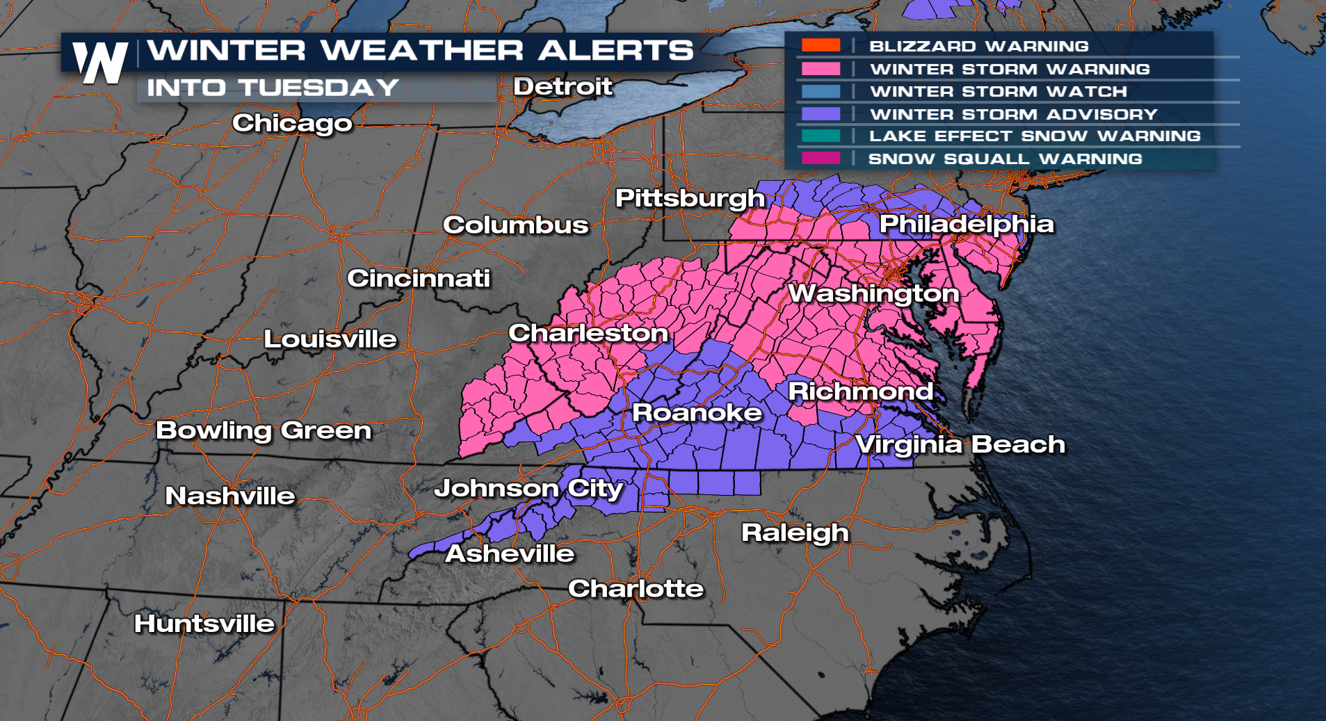 Major Winter Storm From the Midwest to East Coast is Winding Down ...