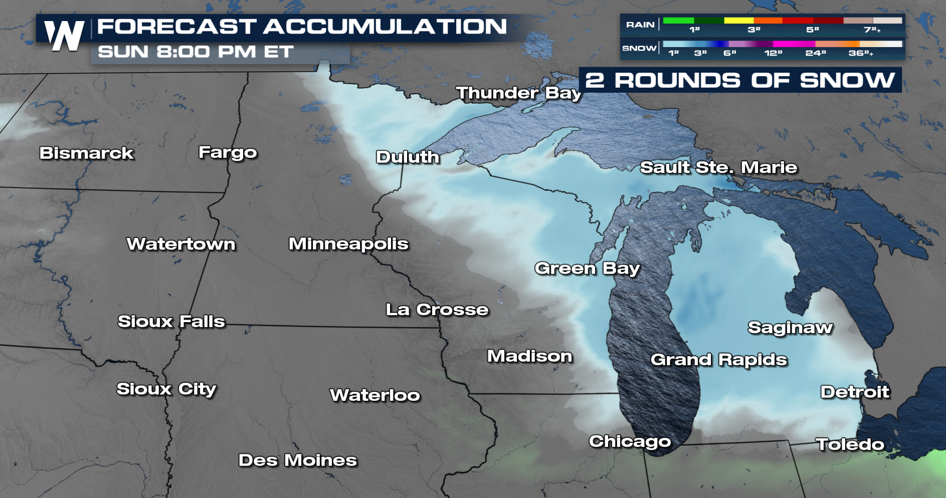 Snow Chances Continue for the Midwest and Northeast - WeatherNation