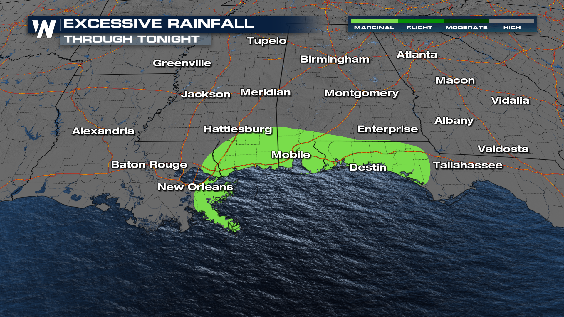 Storms Winding Down Along the Gulf Coast - WeatherNation