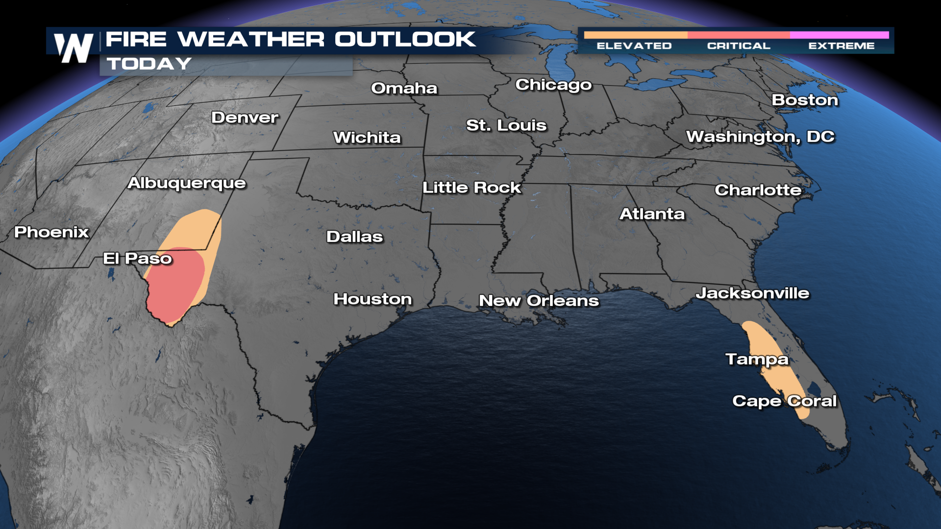 Dry Southwest Keeps Critical Fire Conditions in the Forecast ...